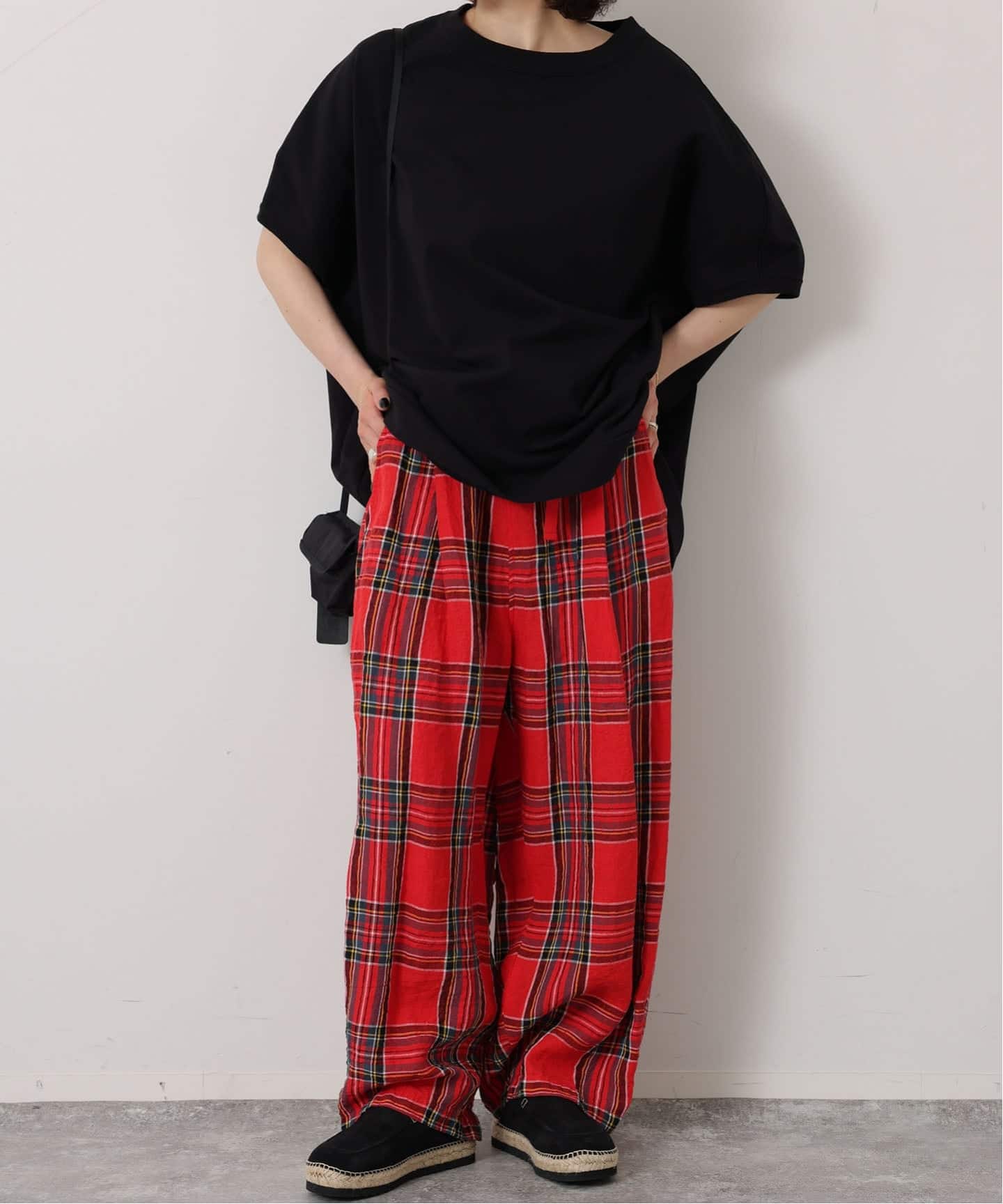 オーガニックテンジク ポンチョT（Tシャツ／カットソー）｜journal