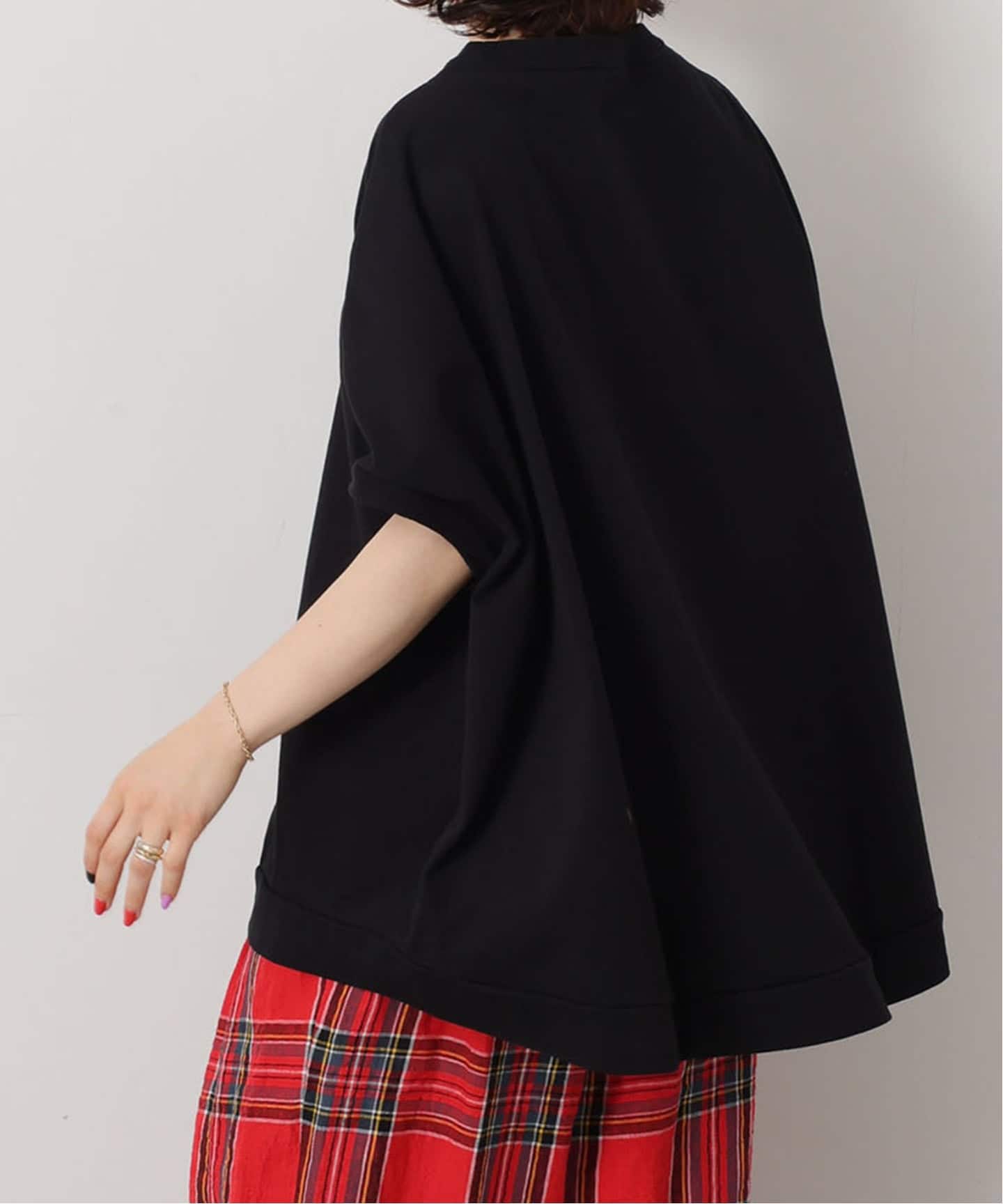 オーガニックテンジク ポンチョT（Tシャツ／カットソー）｜journal