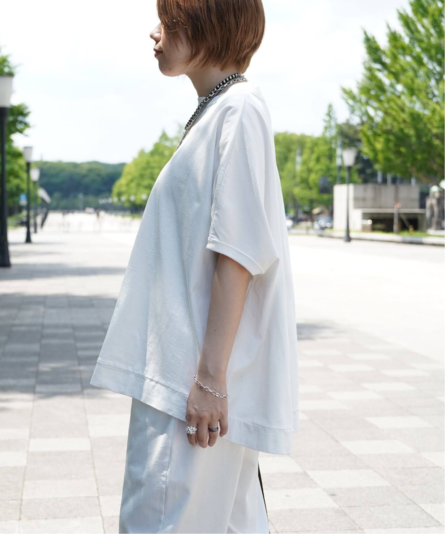 オーガニックテンジク ポンチョT（Tシャツ／カットソー）｜journal