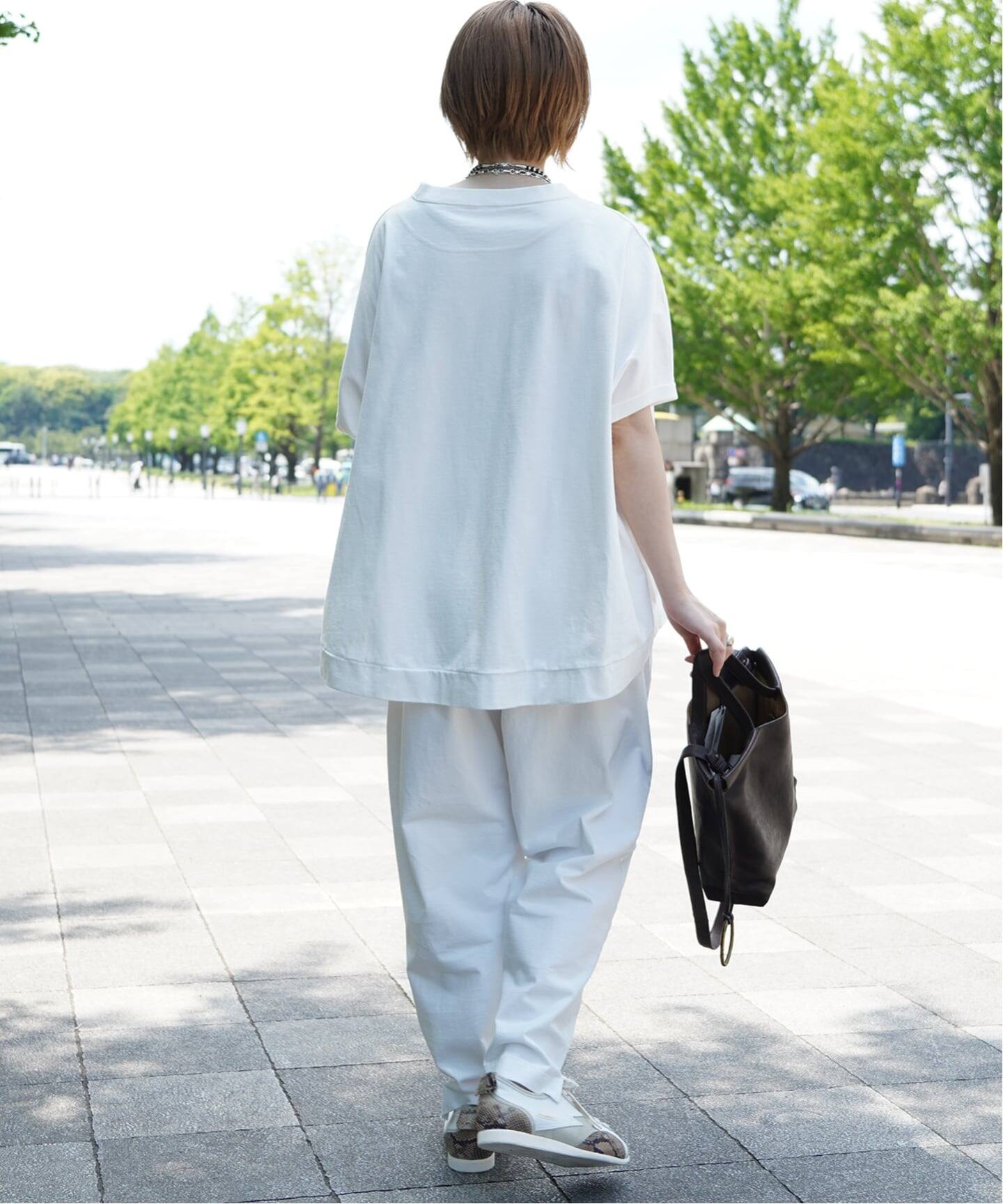オーガニックテンジク ポンチョT（Tシャツ／カットソー）｜journal
