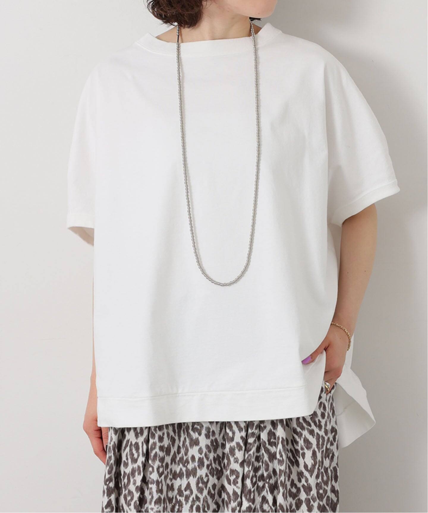 オーガニックテンジク ポンチョT（Tシャツ／カットソー）｜journal