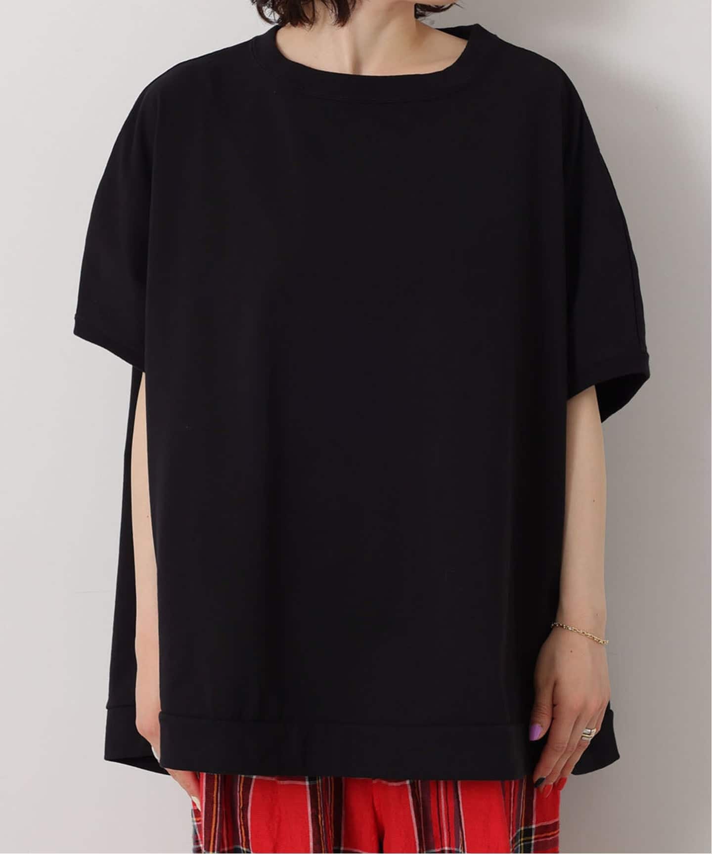 journal standard luxeクラシックテンジク ポンチョ★黒 新品 JOURNAL STANDARD LUXE（ジャーナルスタンダード ラックス） tシャツ T