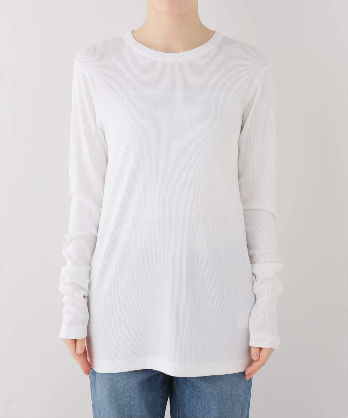 テレコ クルーネックプルオーバー（Tシャツ／カットソー）｜journal