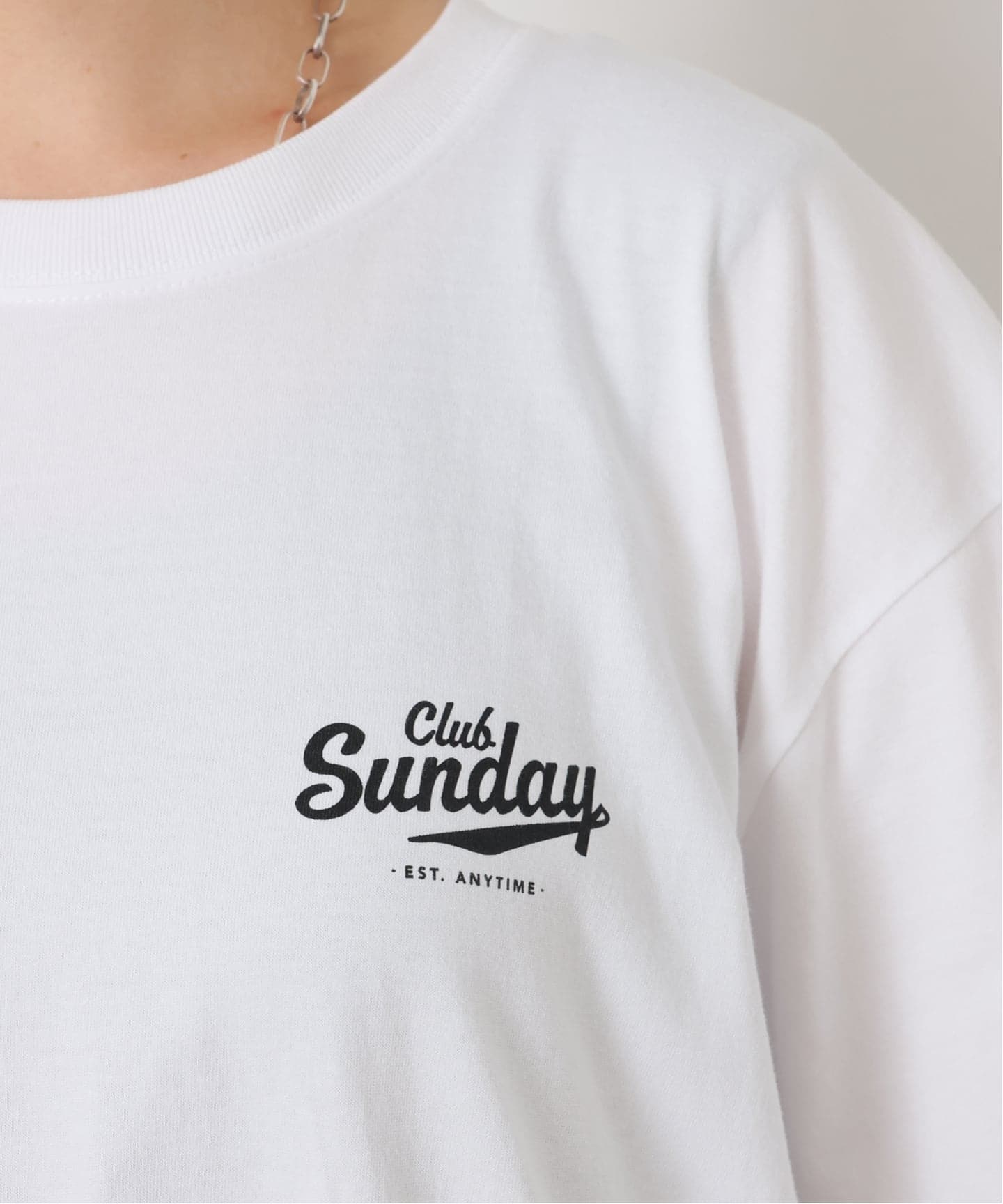 予約》サイド Club Sunday Tシャツ（Tシャツ／カットソー）｜journal