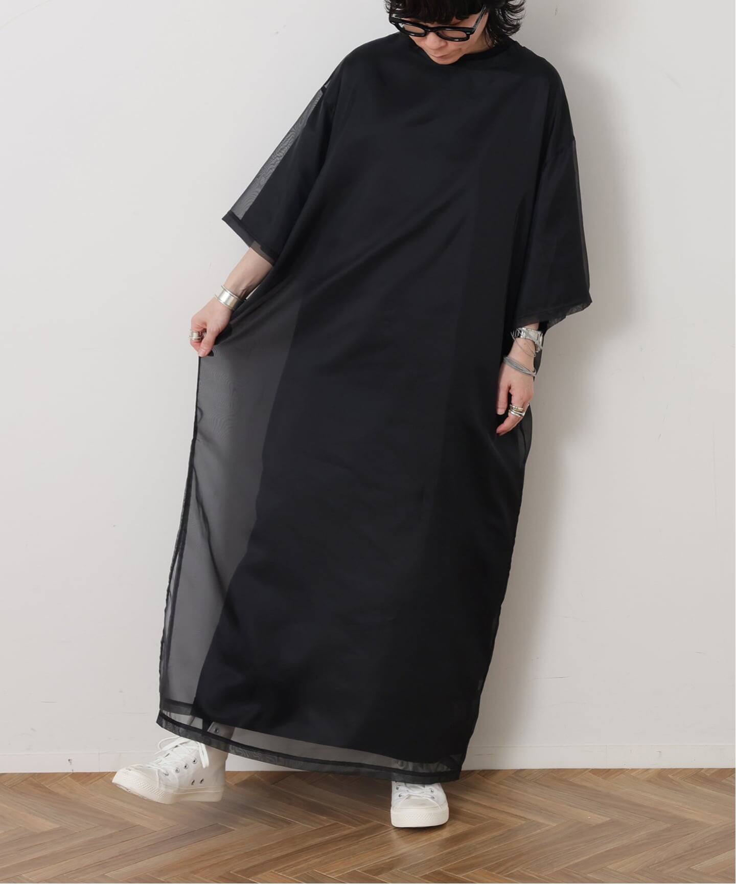 SUNDAY Sheer T-ワンピース（ワンピース）｜journal standard luxe