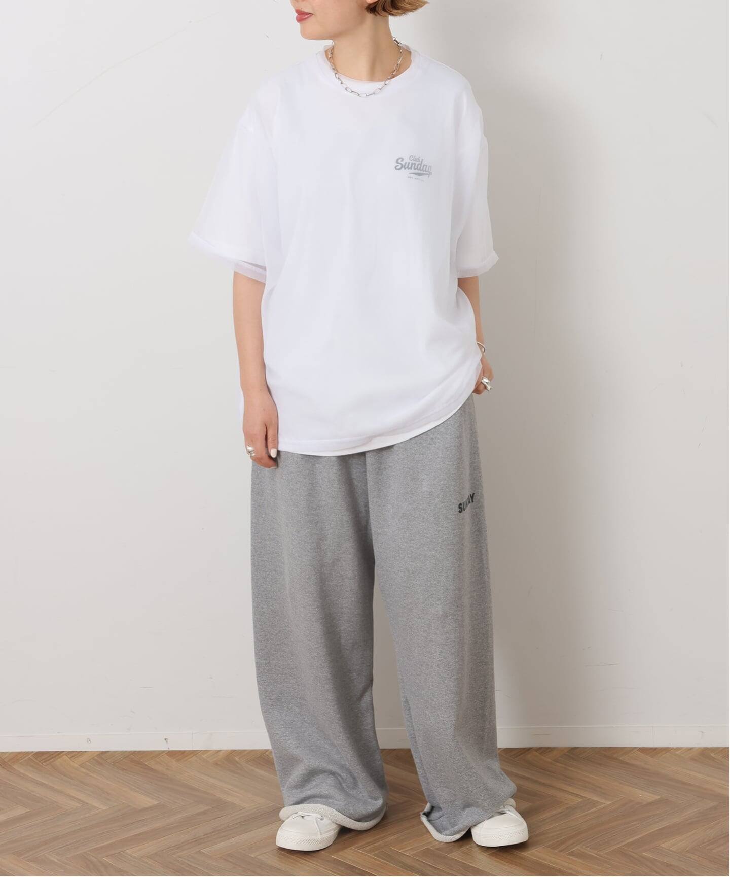 予約》SUNDAY Sheer Tシャツ（Tシャツ／カットソー）｜journal