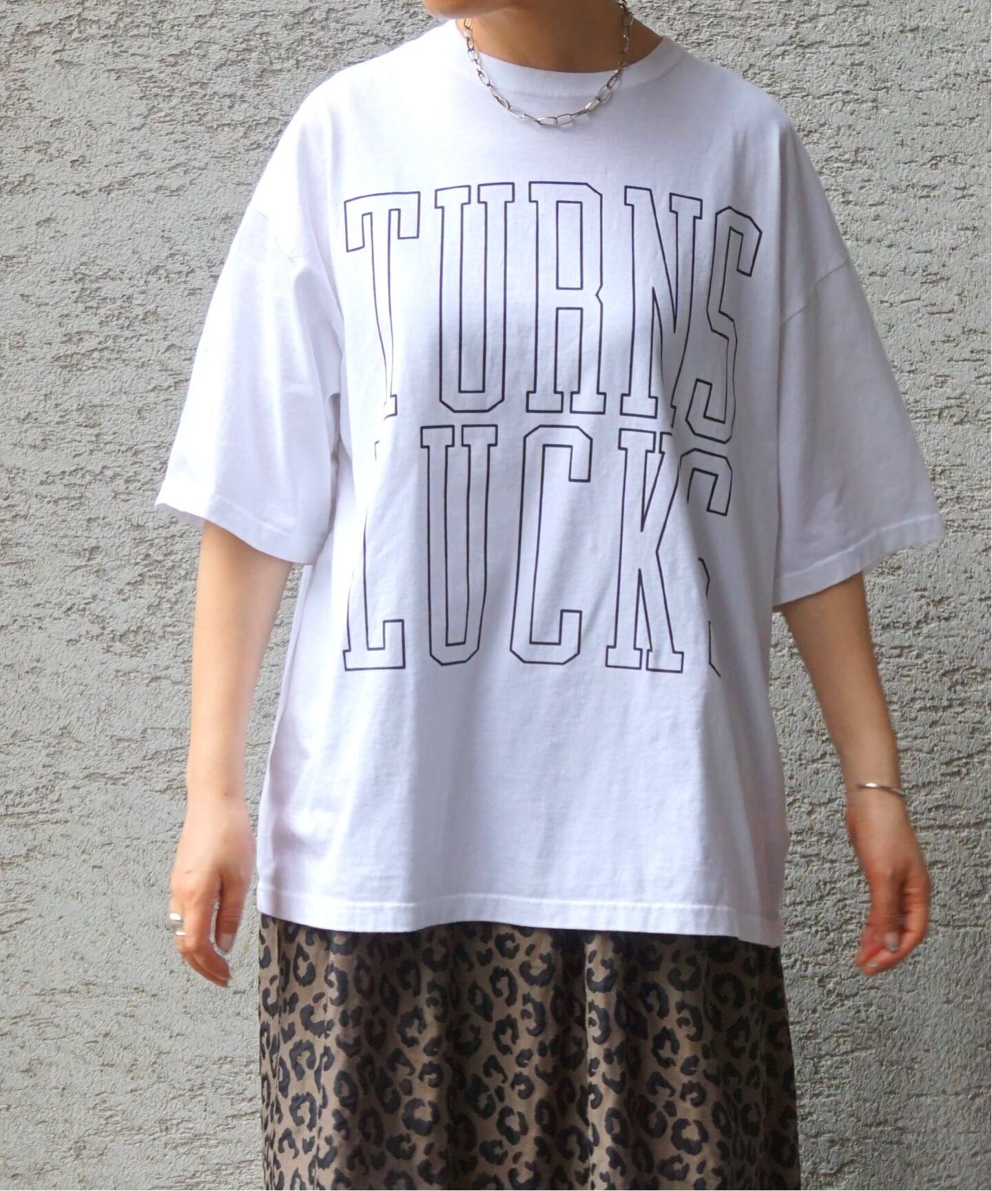 追加2》プリントT TURNS LUCKS（Tシャツ／カットソー）｜journal