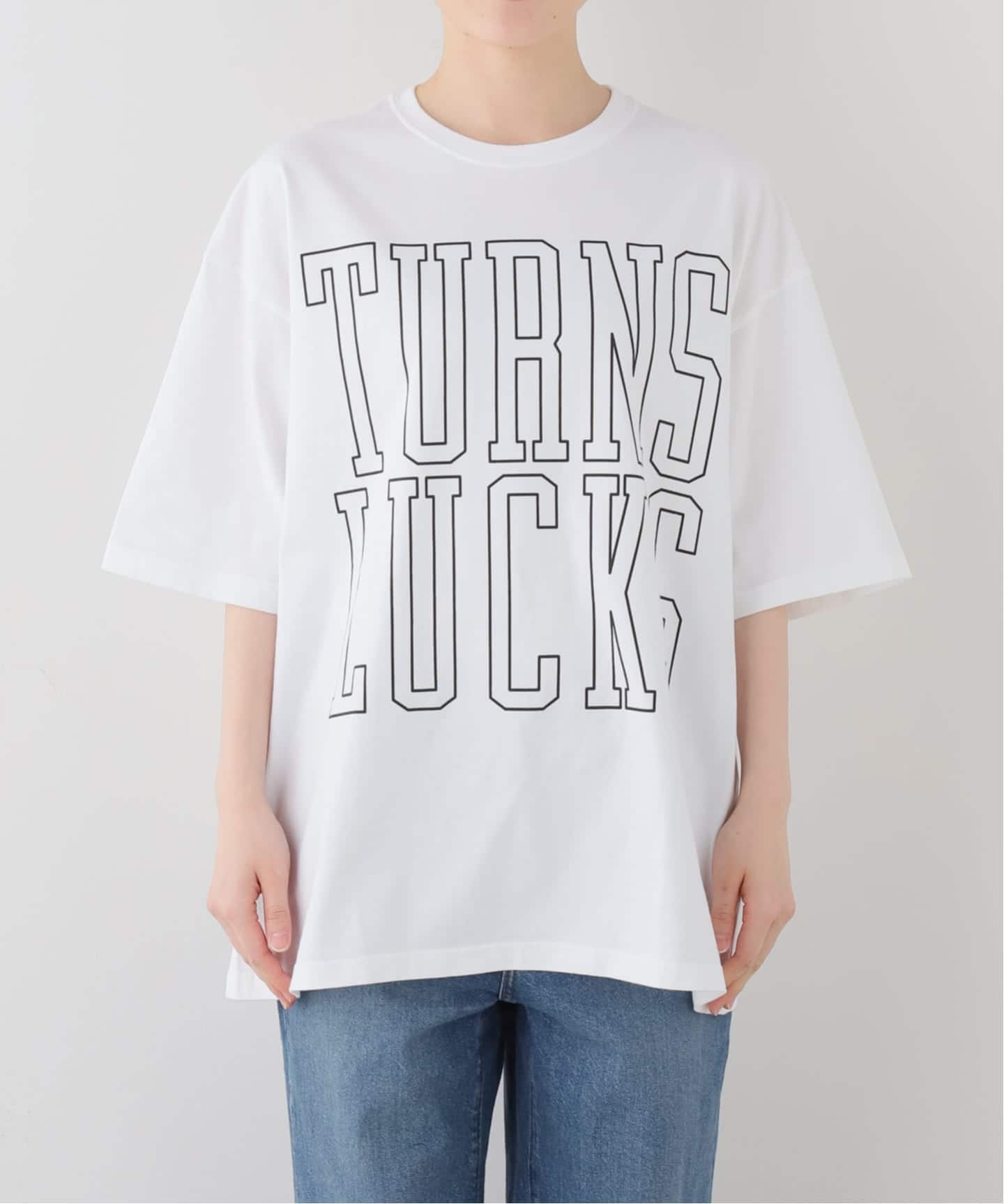 追加2》プリントT TURNS LUCKS（Tシャツ／カットソー）｜journal