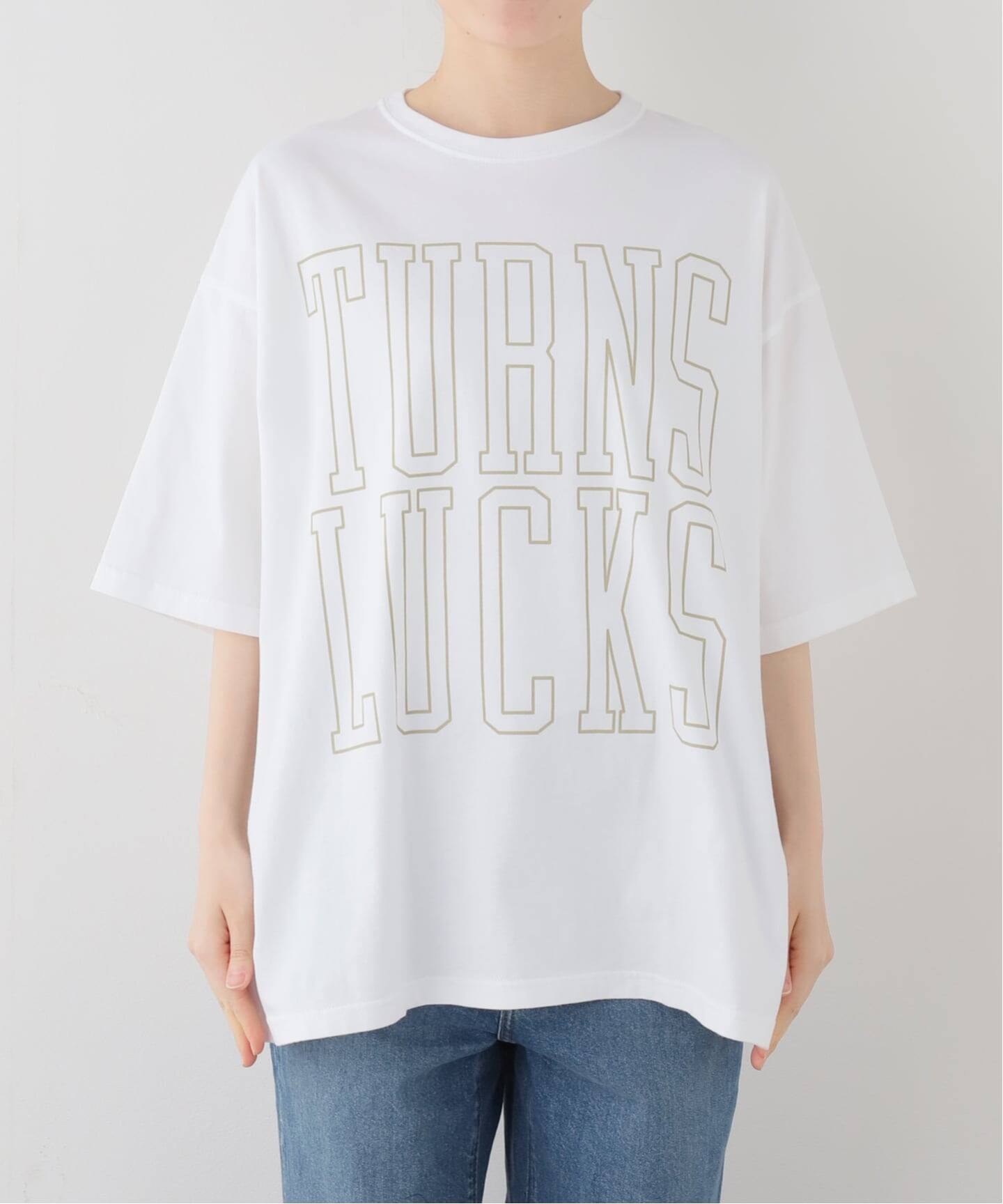 追加2》プリントT TURNS LUCKS（Tシャツ／カットソー）｜journal