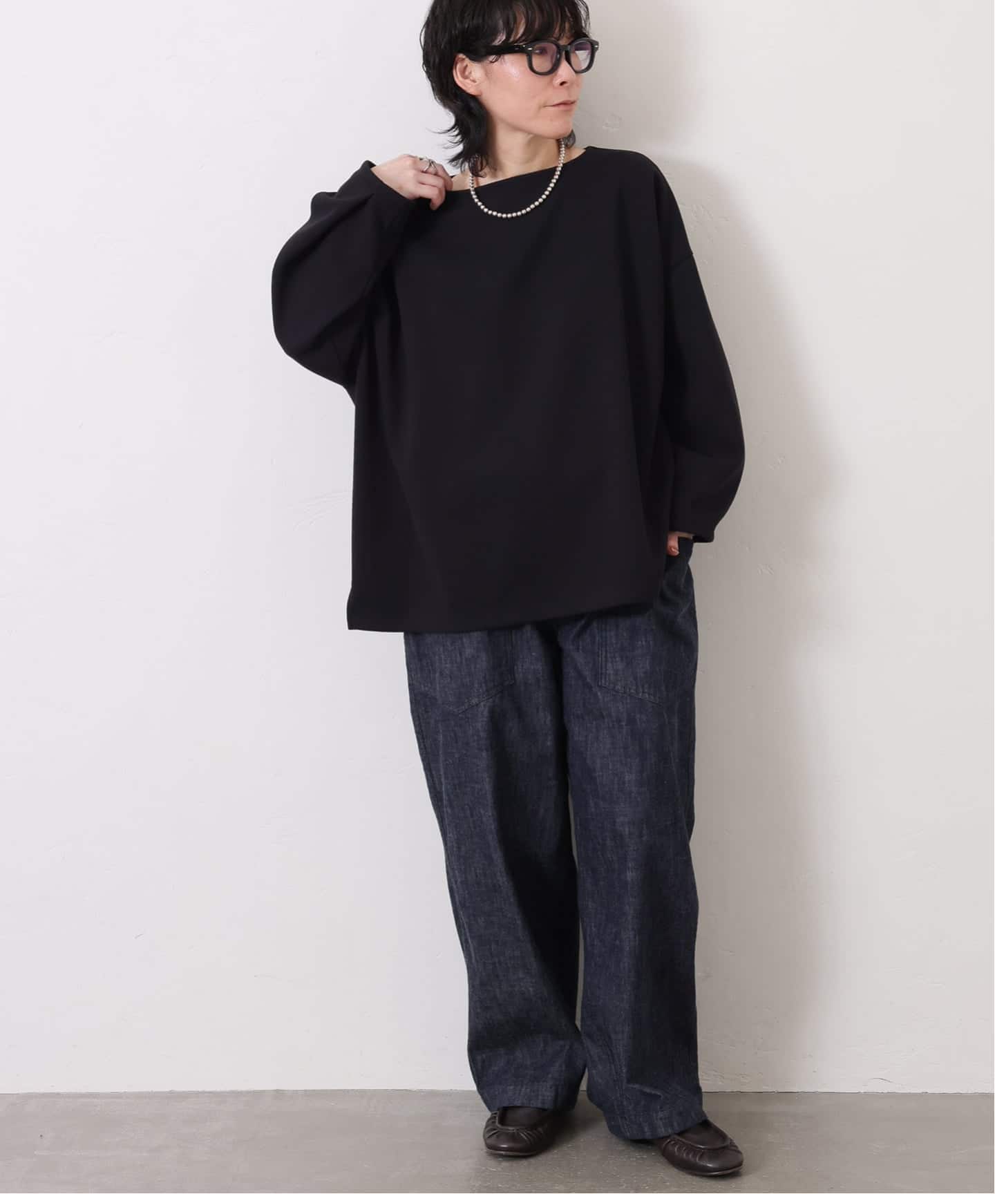 ブークレープルオーバー（その他トップス）｜journal standard luxe