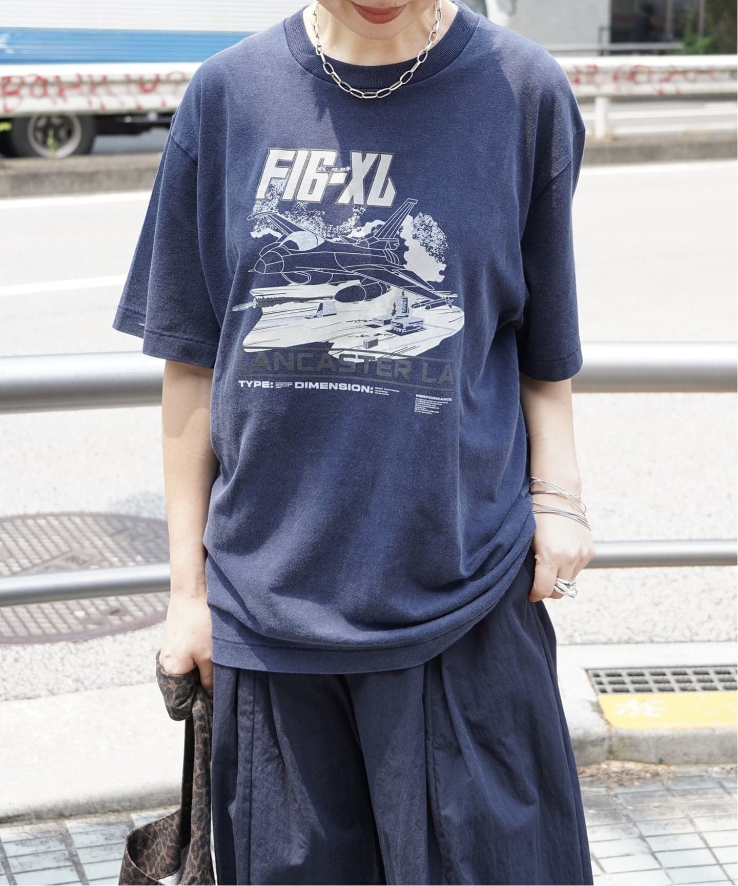 Faded graphic Print T（Tシャツ／カットソー）｜journal standard