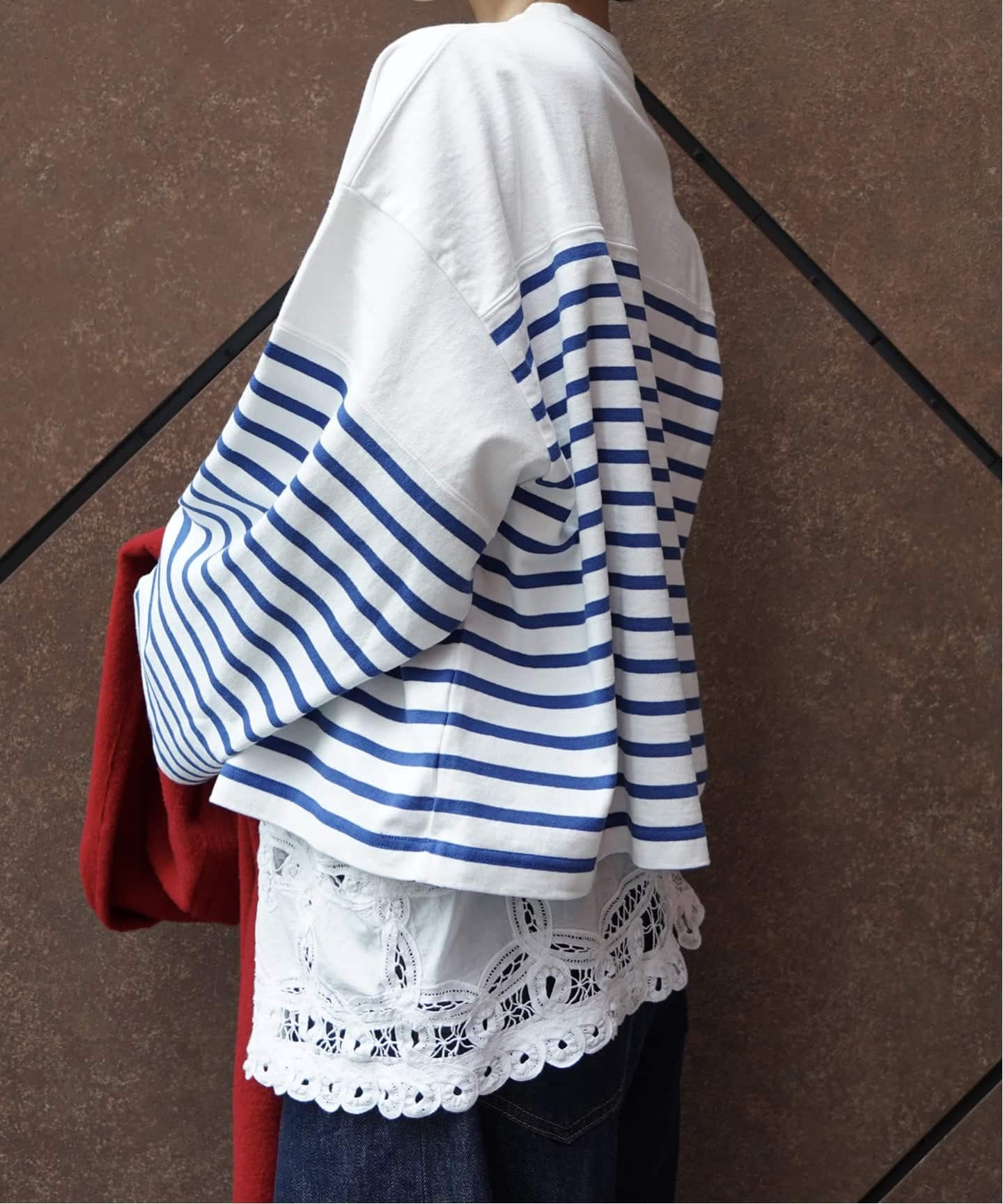 25TH BORDER WIDE SHORT（Tシャツ／カットソー）｜journal standard