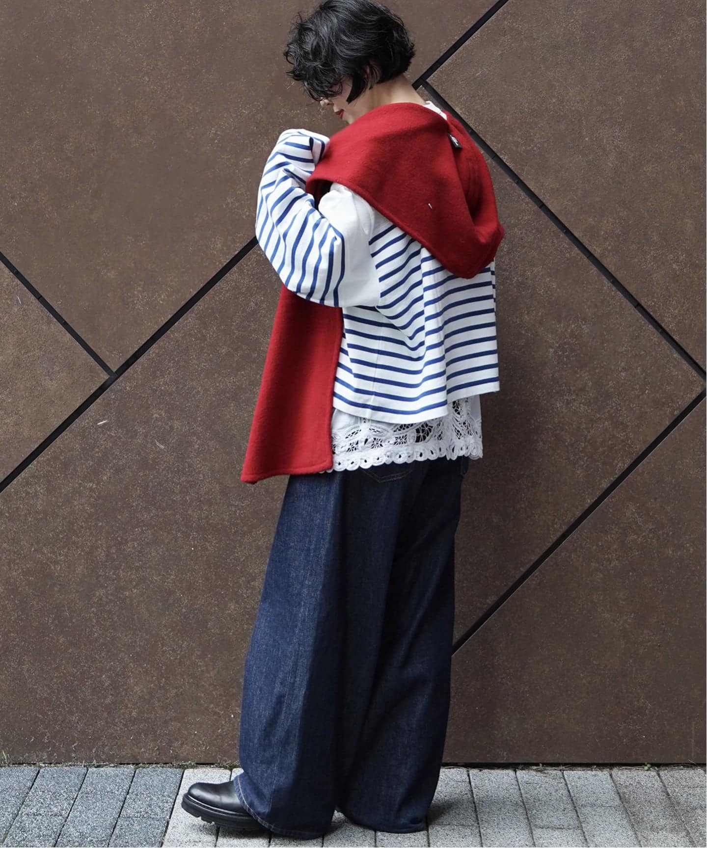 25TH BORDER WIDE SHORT（Tシャツ／カットソー）｜journal standard