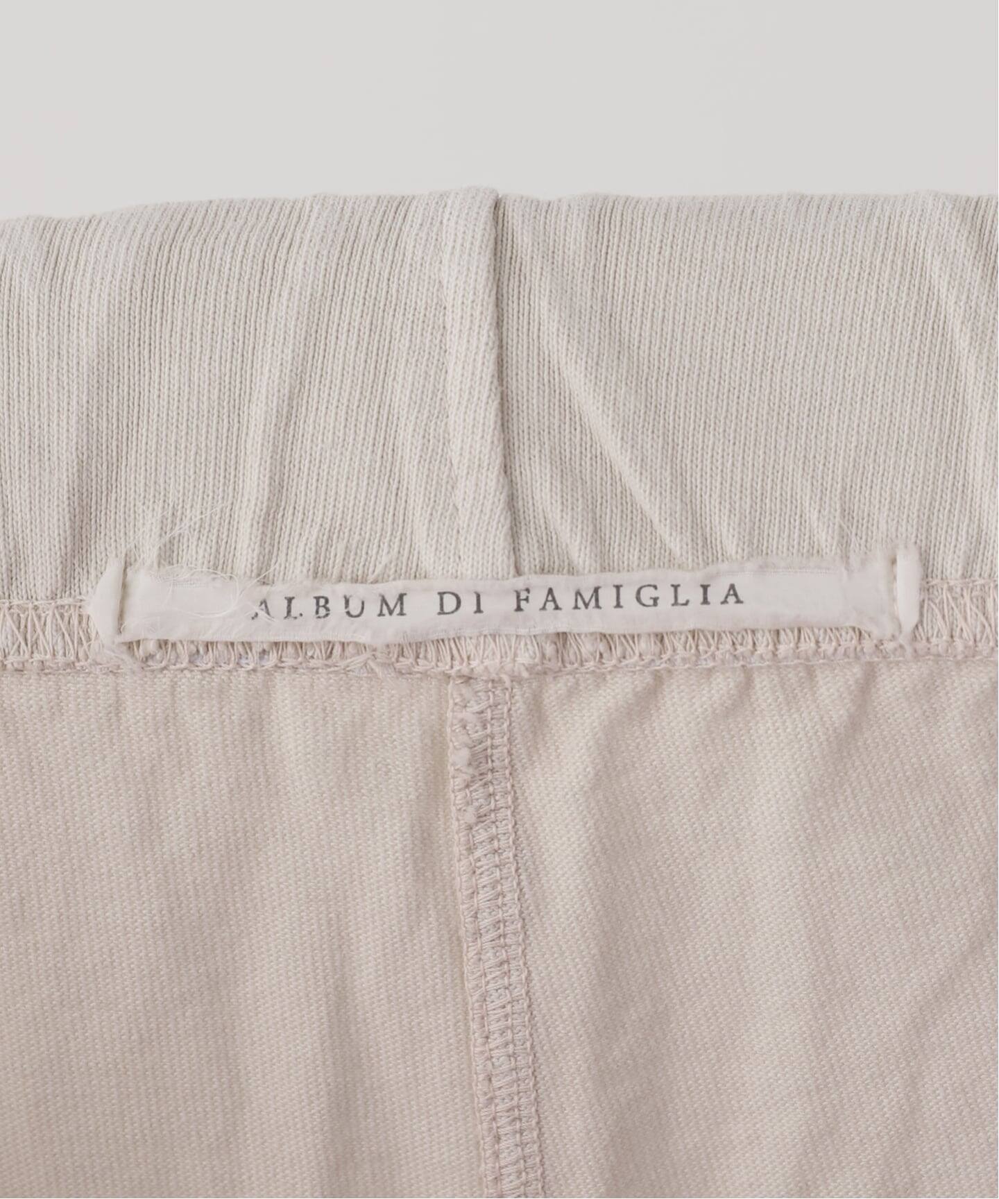 album di famiglia】 PANTALON NEW BASIC（ジャージ／トラックパンツ