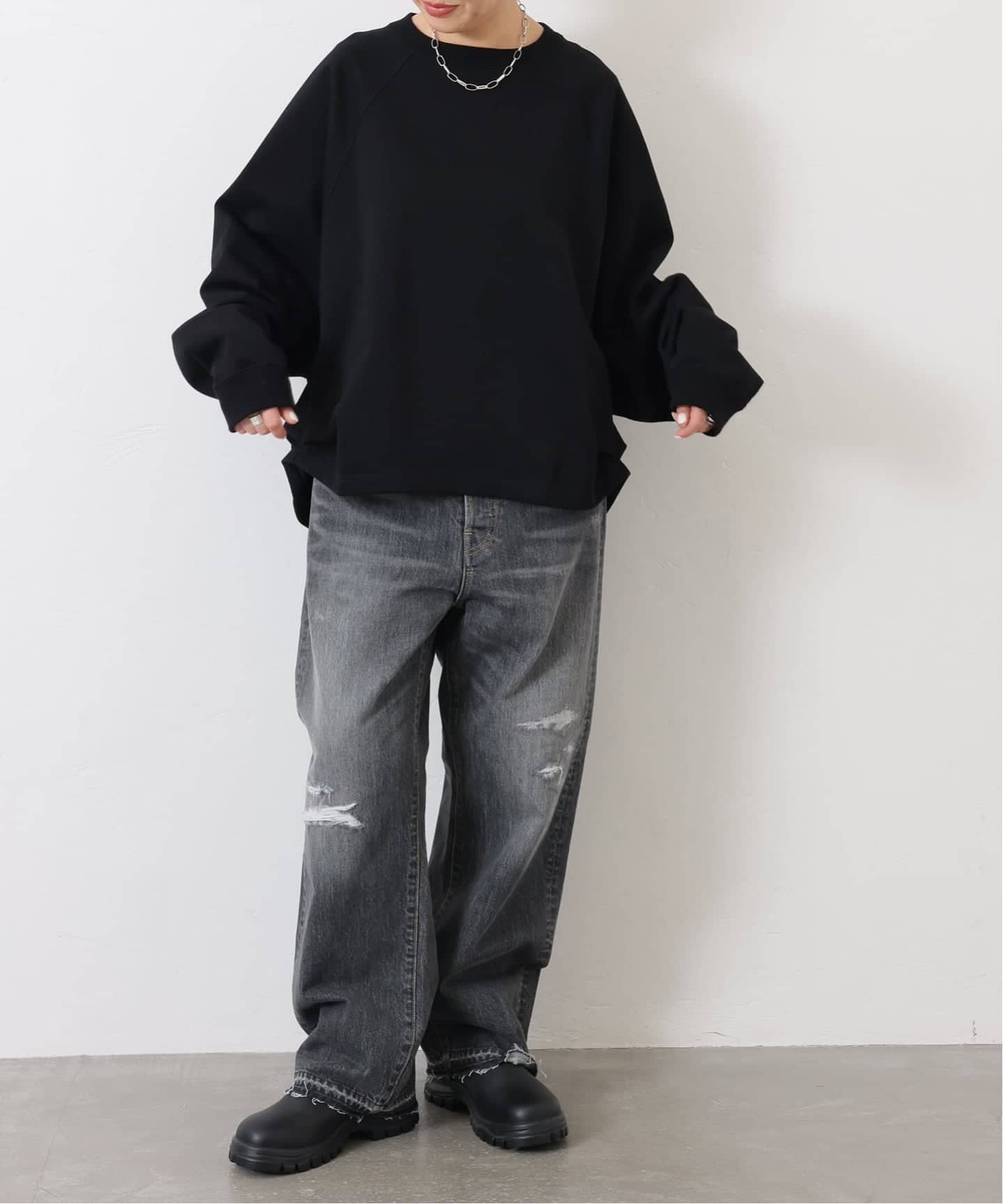 予約》【COGTHEBIGSMOKE】KAYA TUCKED HEM TOP（スウェット）｜journal
