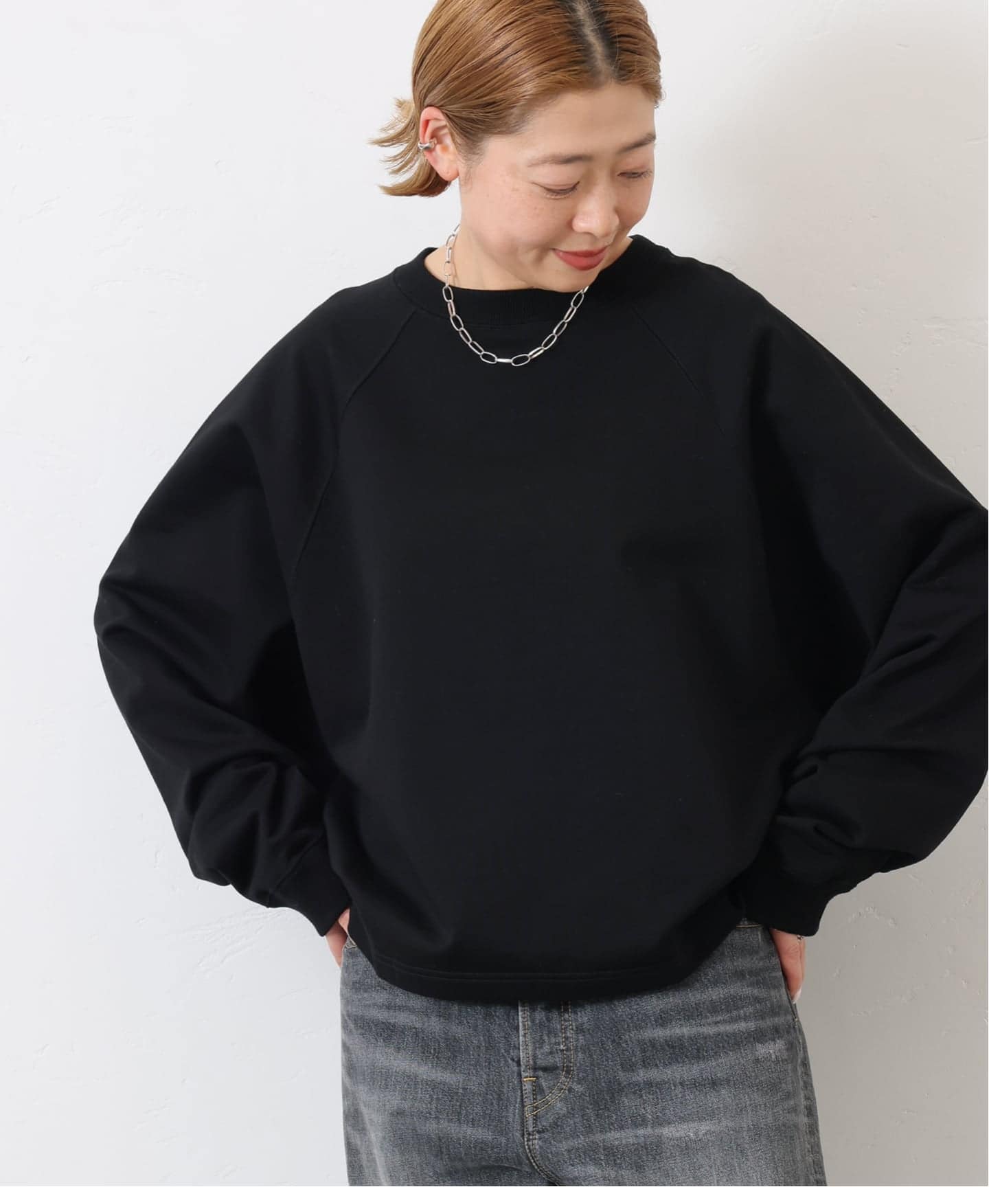 予約》【COGTHEBIGSMOKE】KAYA TUCKED HEM TOP（スウェット）｜journal