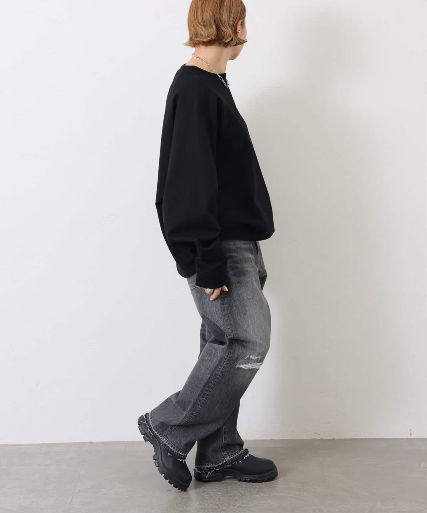 COGTHEBIGSMOKE】KAYA TUCKED HEM TOP（スウェット）｜journal