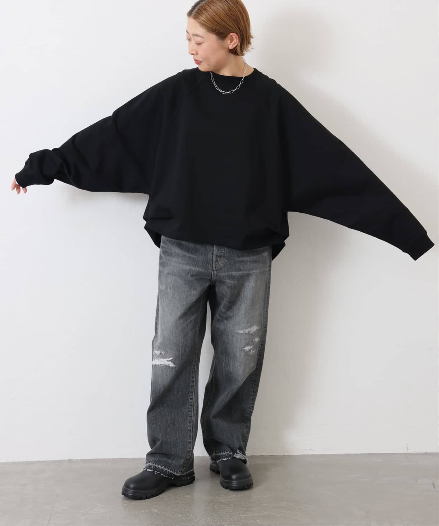 COGTHEBIGSMOKE】KAYA TUCKED HEM TOP（スウェット）｜journal