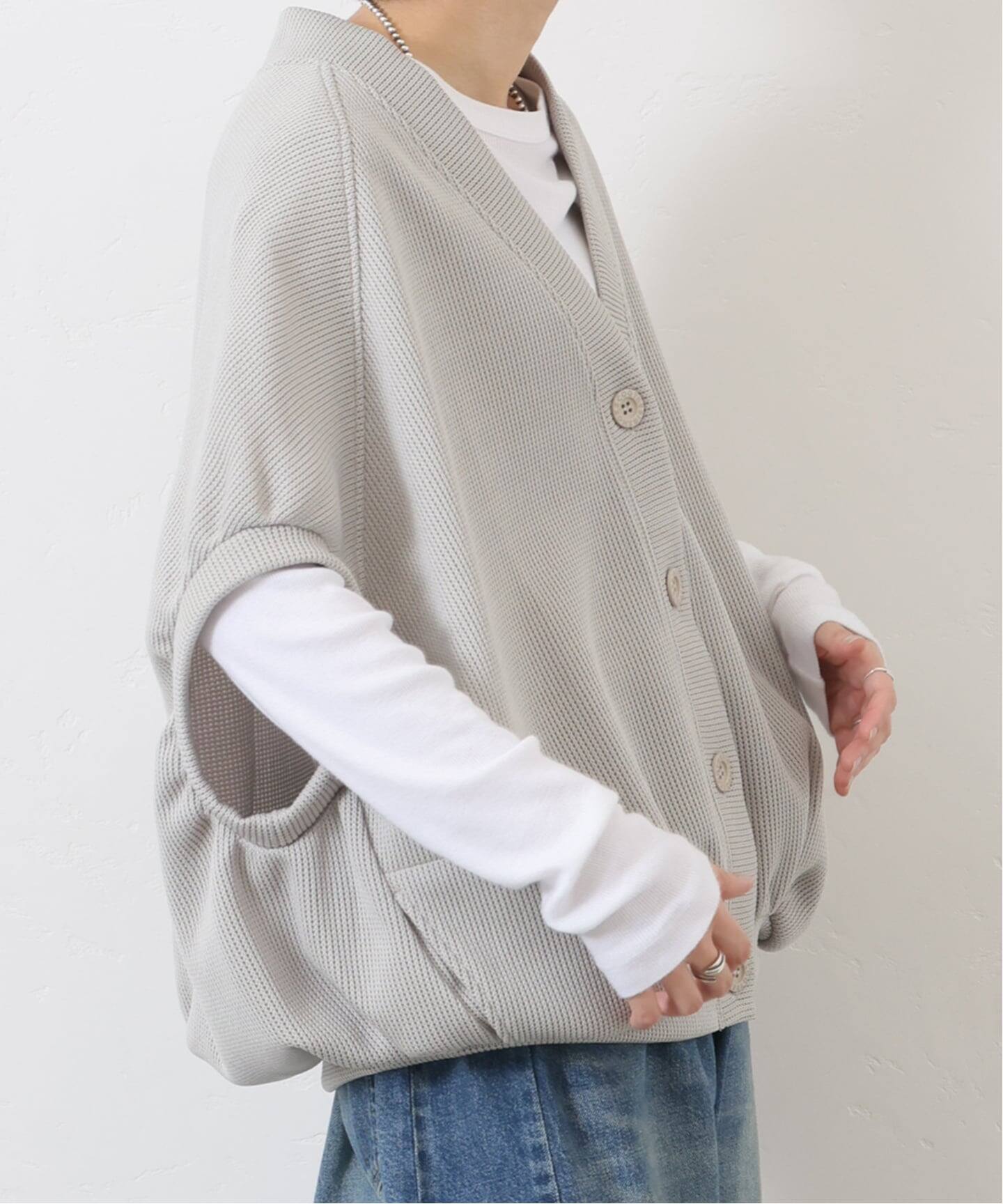 COGTHEBIGSMOKE】 NEELA PUFFSLEEVE CARDIGAN（カーディガン