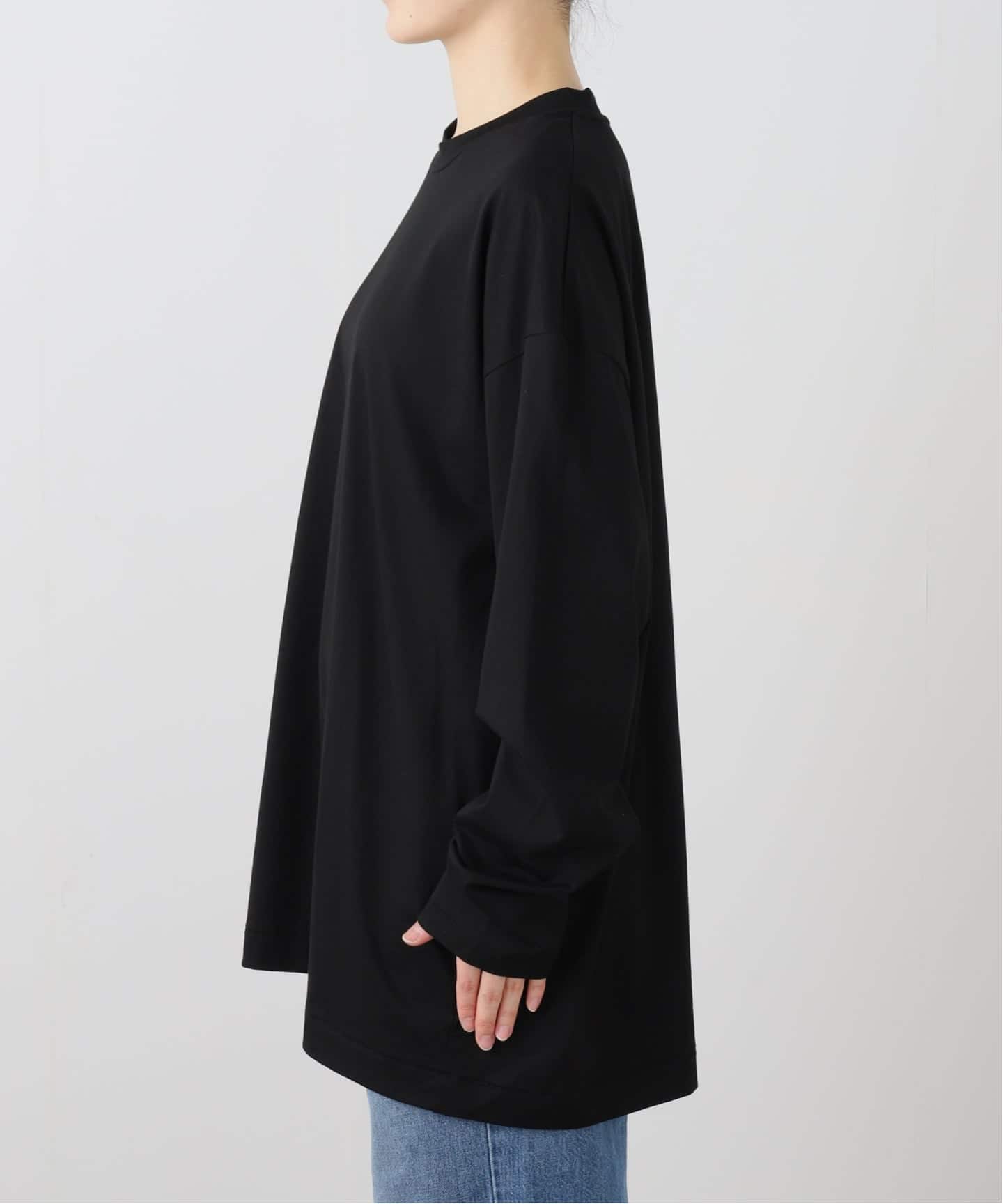 ATON 】SUVIN 60/2 OVERSIZED LONG SLEEVE T-（Tシャツ／カットソー