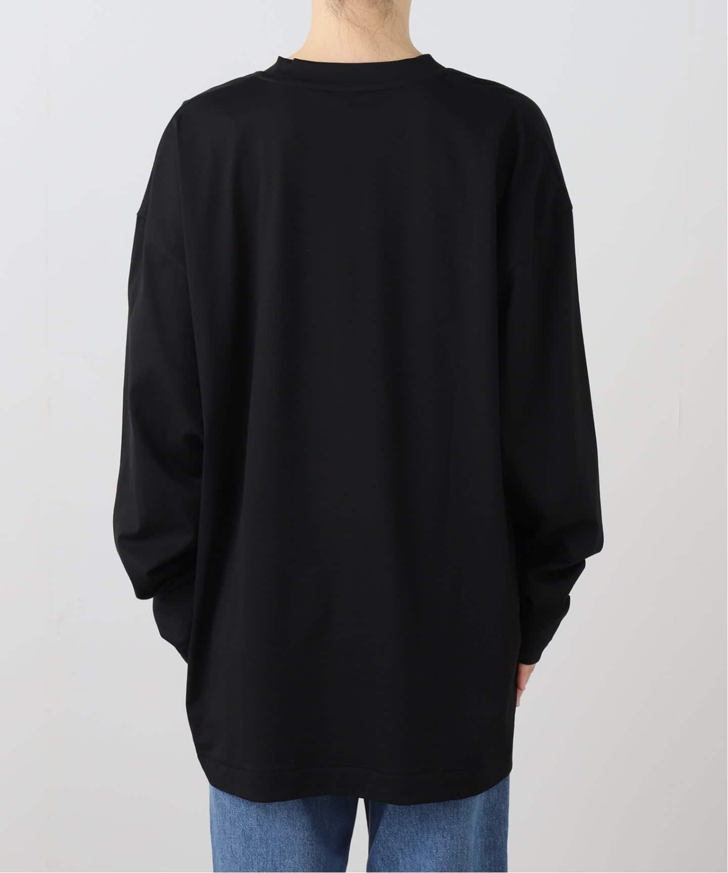 ATON 】SUVIN 60/2 OVERSIZED LONG SLEEVE T-（Tシャツ／カットソー