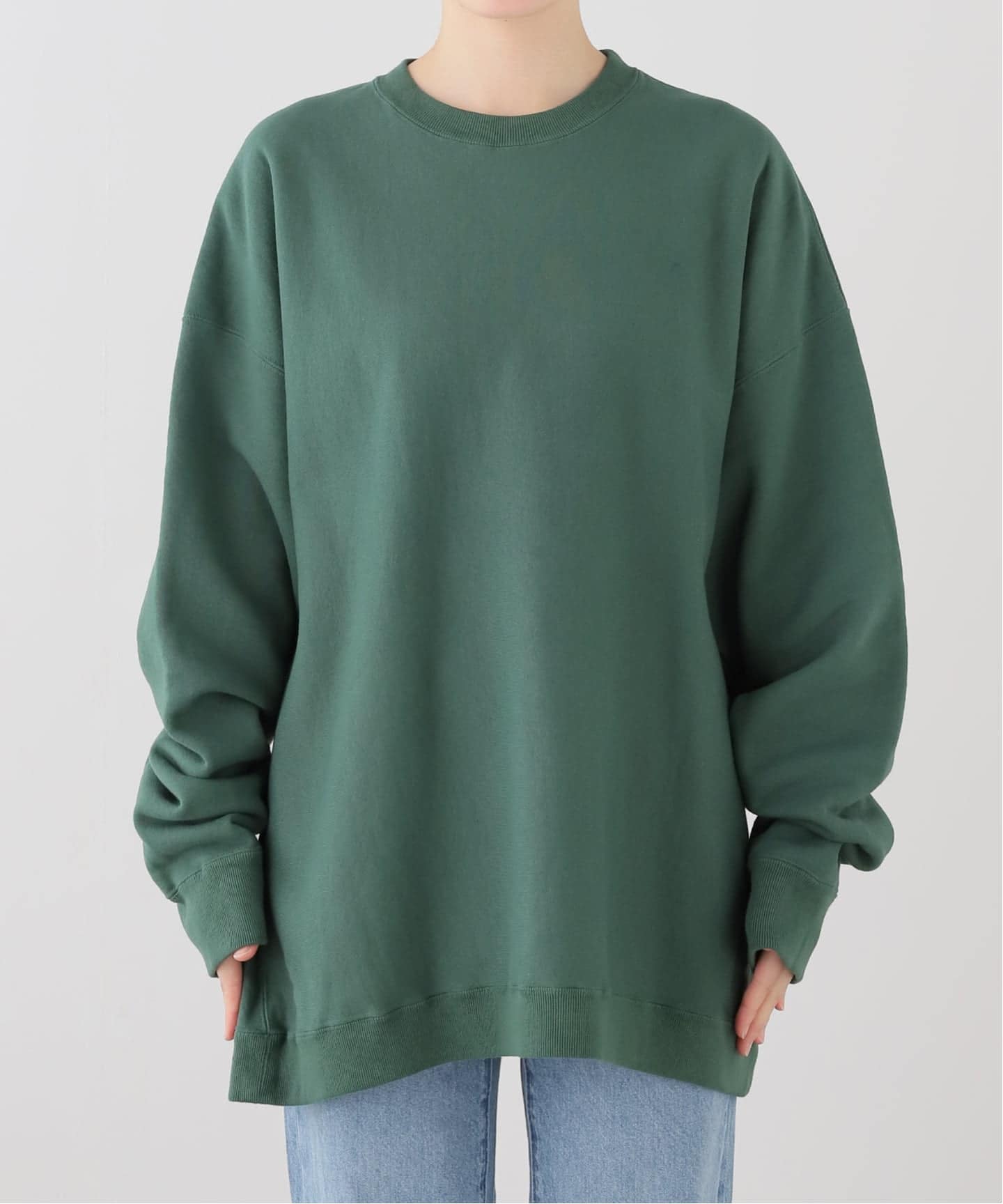 ATON】NATURAL DYED OVERSIZED SWEAT（スウェット）｜journal standard