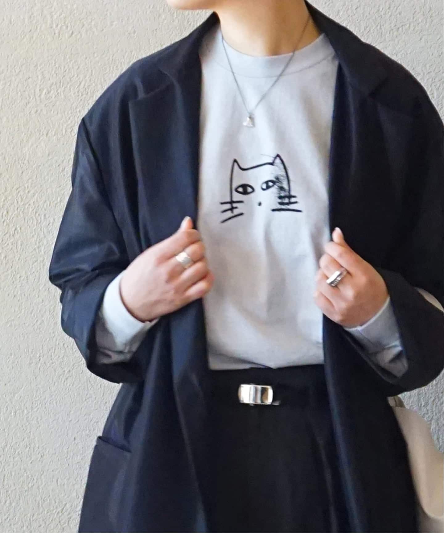 【HARi】for luxe LS TEE グレーB HARi】for luxe LS TEE（Tシャツ／カットソー）｜journal standard