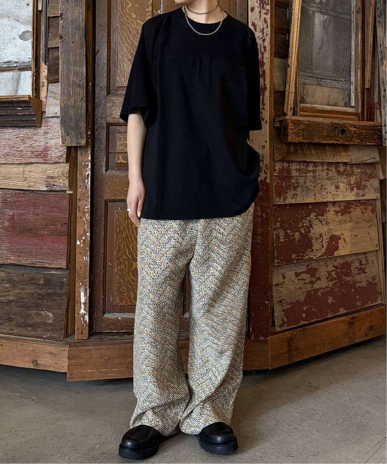 chimala】 MESH FOOTBALL TEE（Tシャツ／カットソー）｜journal 