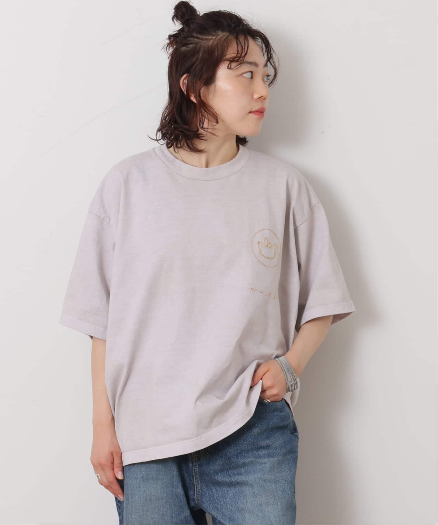 追加予約》【HARi 】NATIVE SMILE T SHIRT（Tシャツ／カットソー