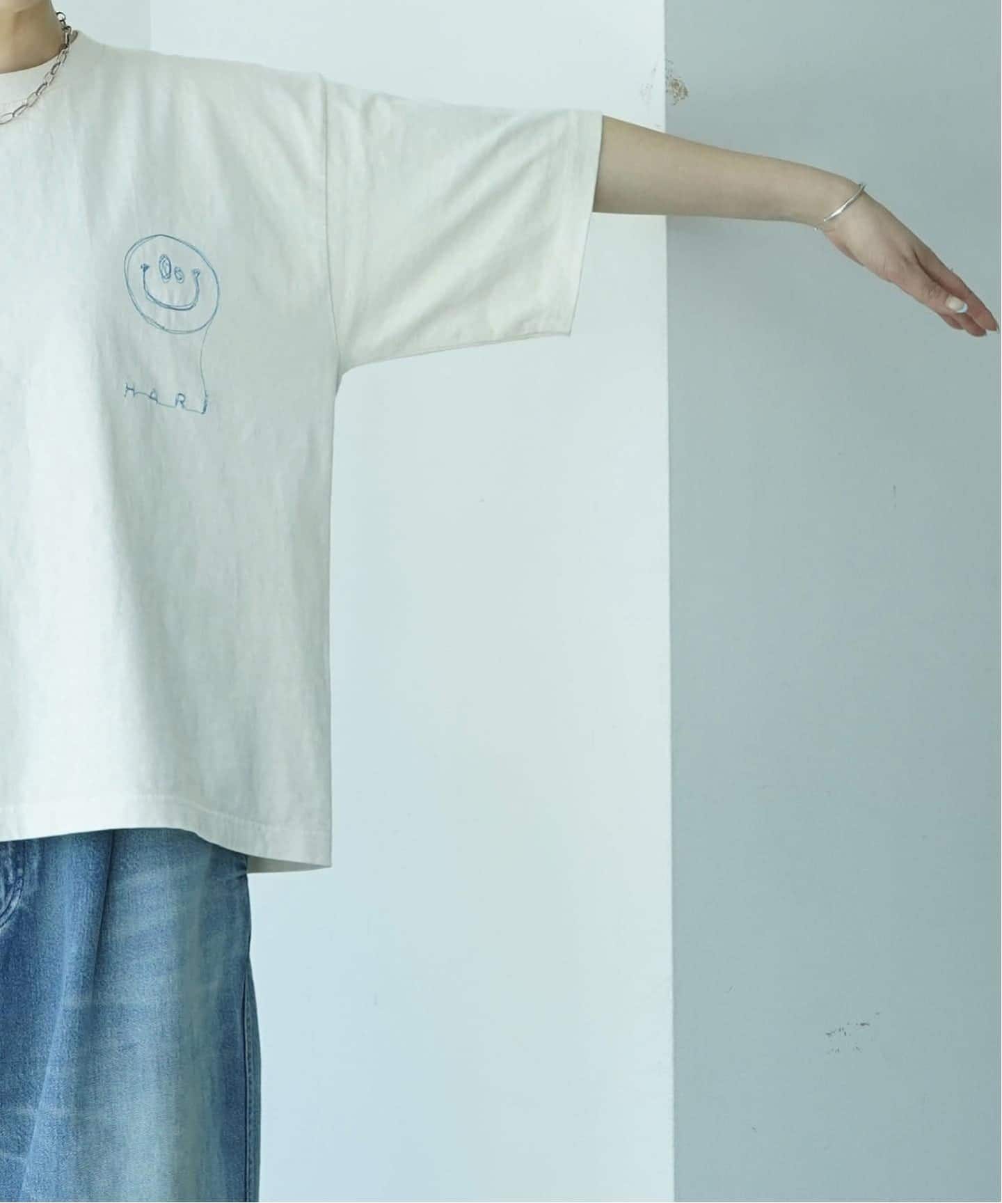 追加予約》【HARi 】NATIVE SMILE T SHIRT（Tシャツ／カットソー