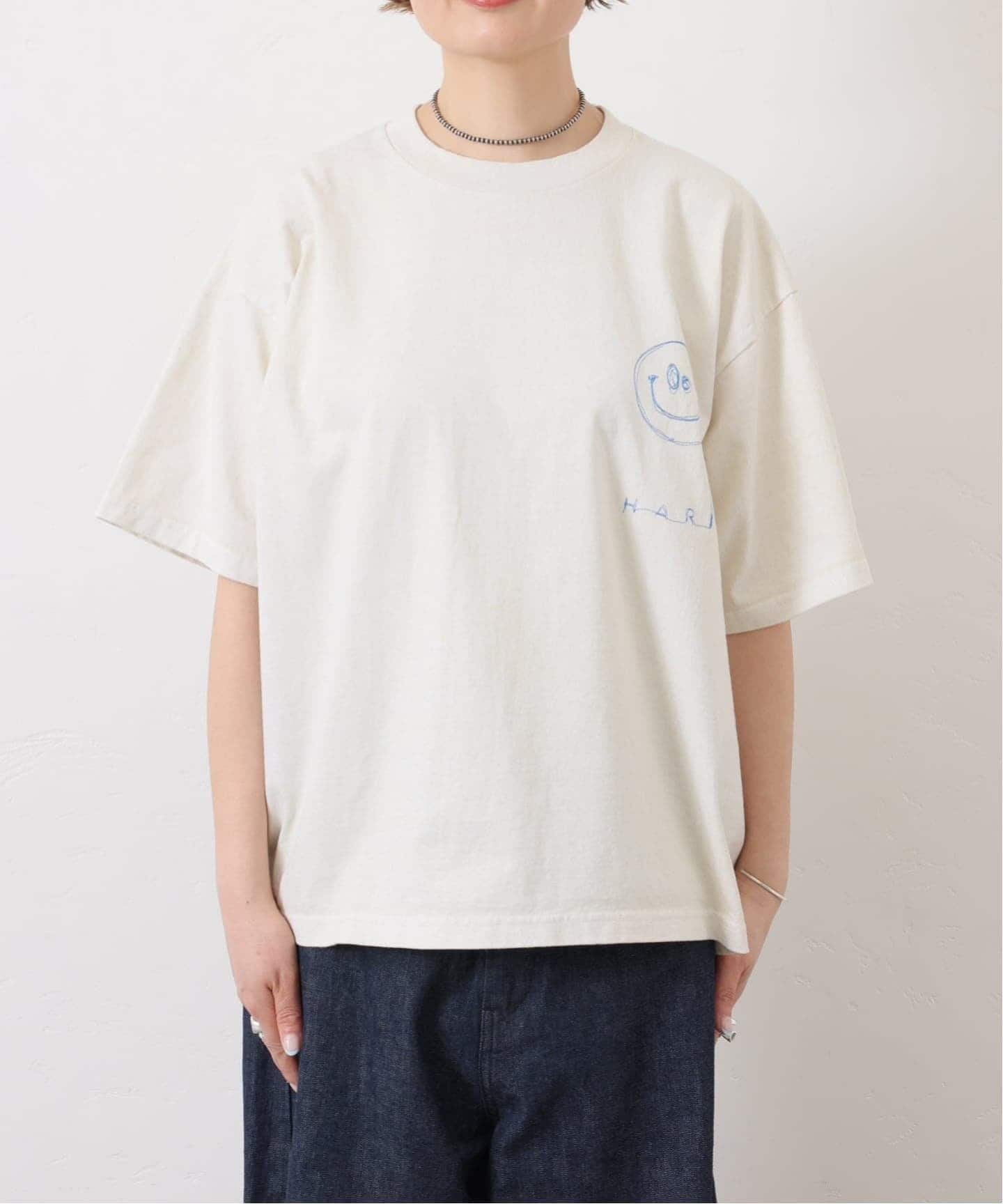追加予約》【HARi 】NATIVE SMILE T SHIRT（Tシャツ／カットソー