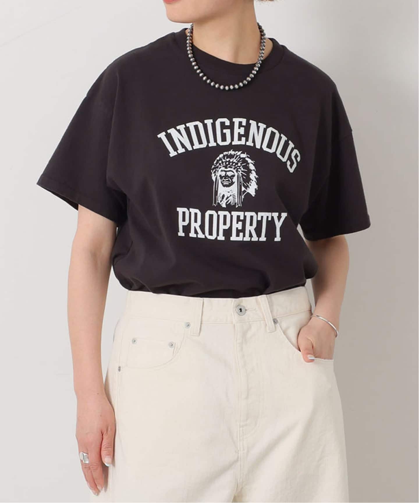 未使用journal standard luxe 【SLOPPY】LOGO T SLOPPY】 PRINT LOGO TEE（Tシャツ／カットソー）｜journal standard