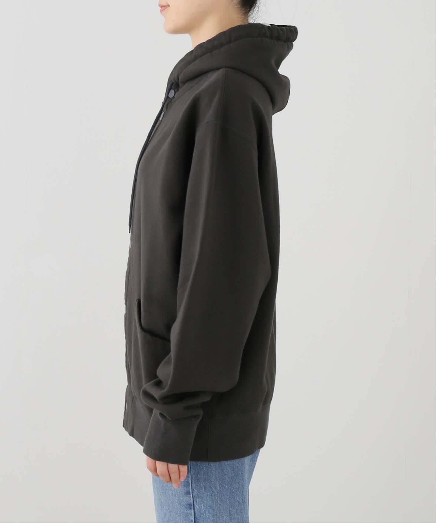 chimala】UNISEX FLEECE SNAPPED PARKA（パーカー）｜journal standard