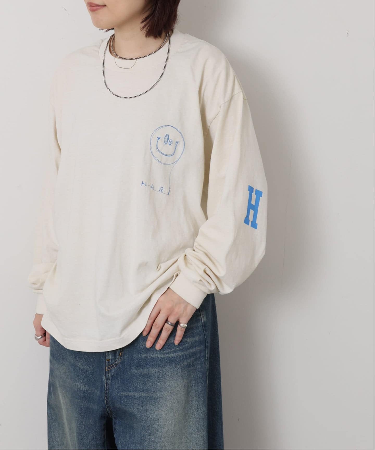 予約》【HARi】NATIVE SMILE LS TEE（Tシャツ／カットソー）｜journal