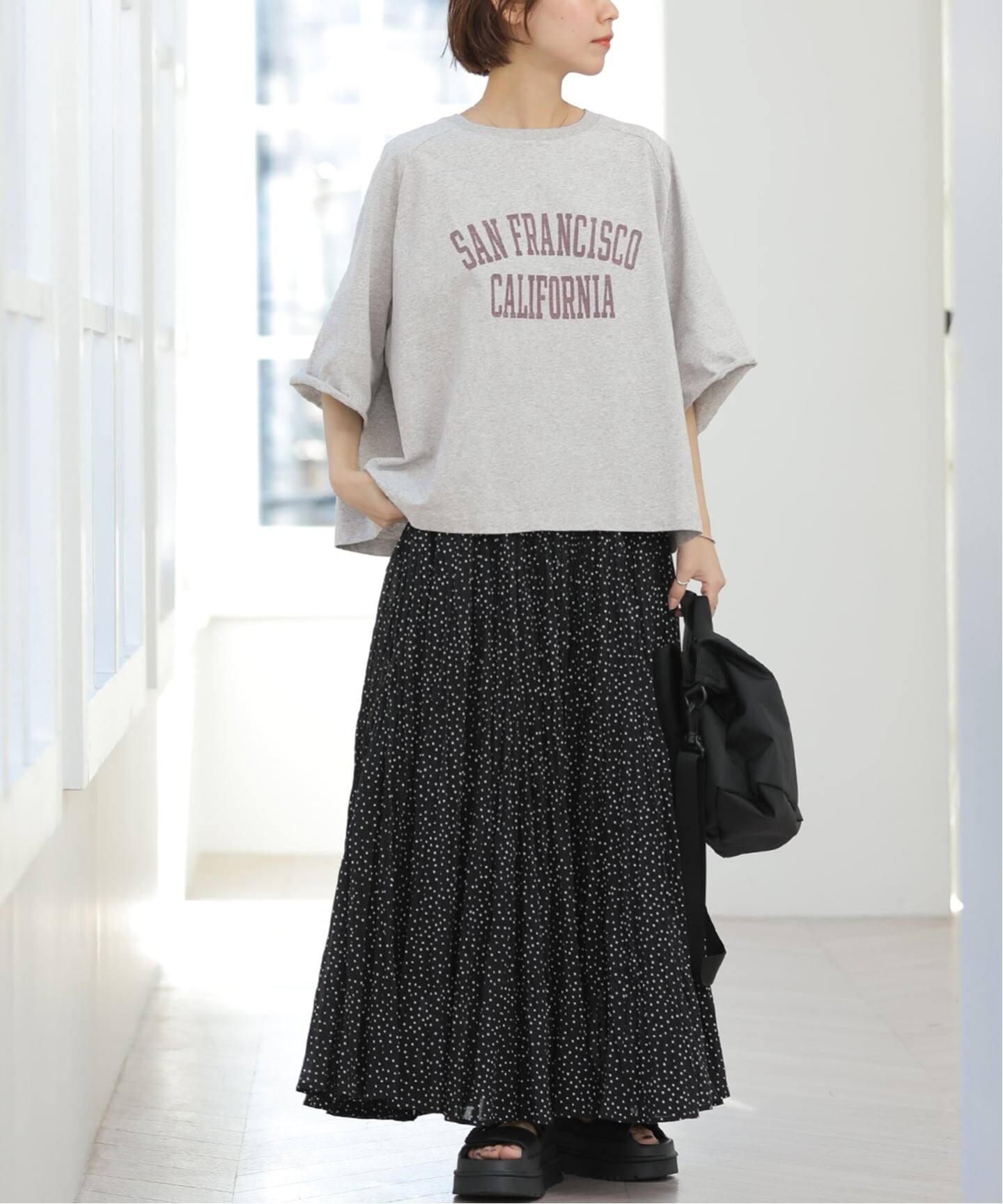 カットオフワイドロゴTee（Tシャツ／カットソー）｜JOURNAL STANDARD