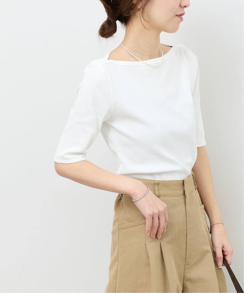 ボートネックハーフスリーブ（Tシャツ／カットソー）｜JOURNAL 