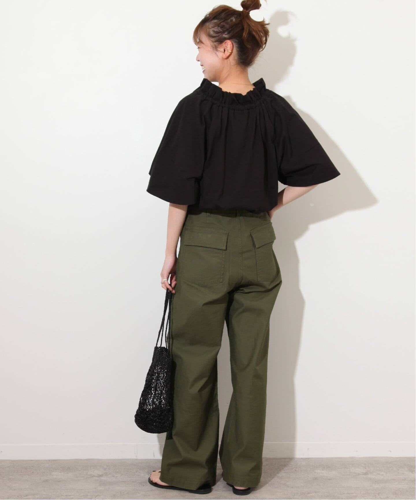 WEB限定追加》フリルリボンTシャツ（Tシャツ／カットソー）｜JOURNAL 