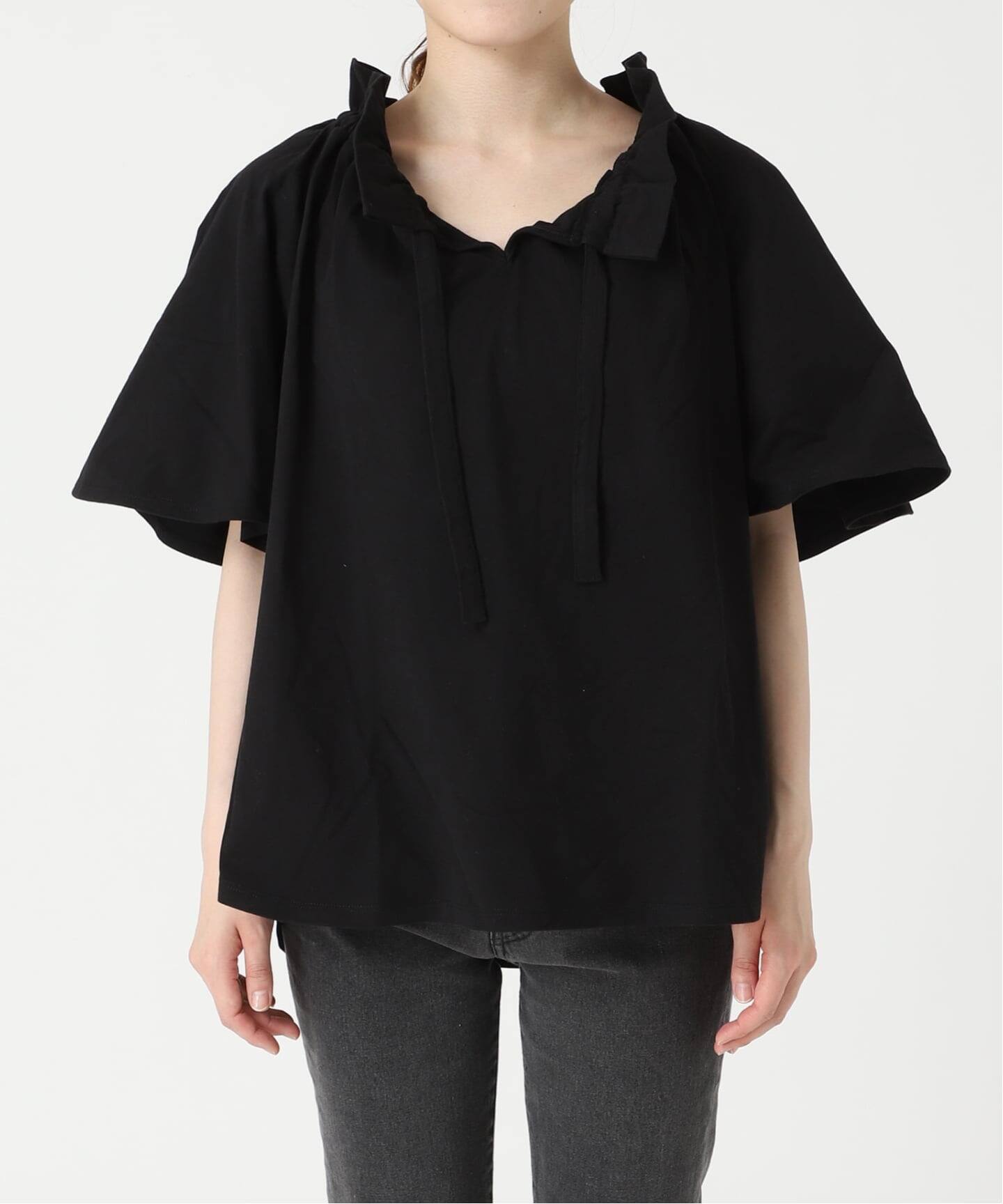 WEB限定追加》フリルリボンTシャツ（Tシャツ／カットソー）｜JOURNAL 