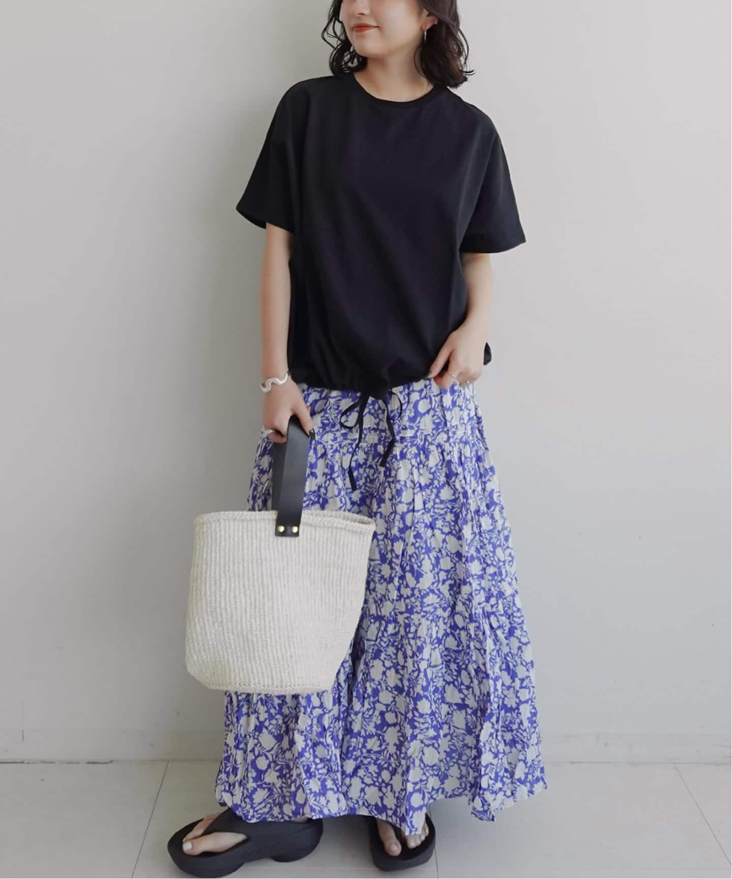 JOURNAL STANDARD relume  フレンチスリーブボーダーTEE JOURNAL STANDARD relume（ジャーナルスタンダード レリューム） t