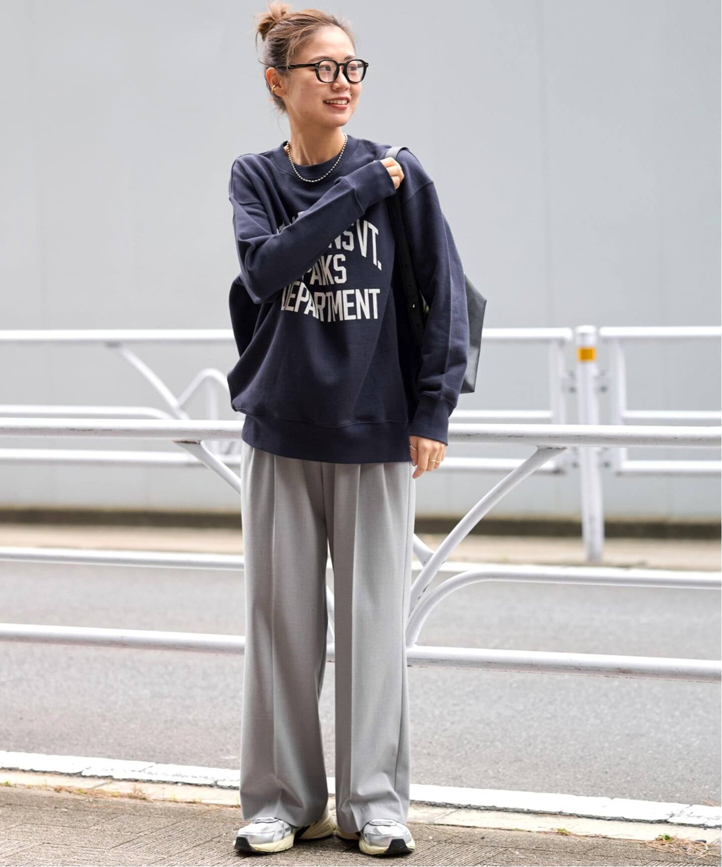 【試着のみ】ジャーナルスタンダードレリューム ST.ALBANSロゴスウェット WEB限定追加予約》ST.ALBANSロゴスウェット（スウェット）｜JOURNAL