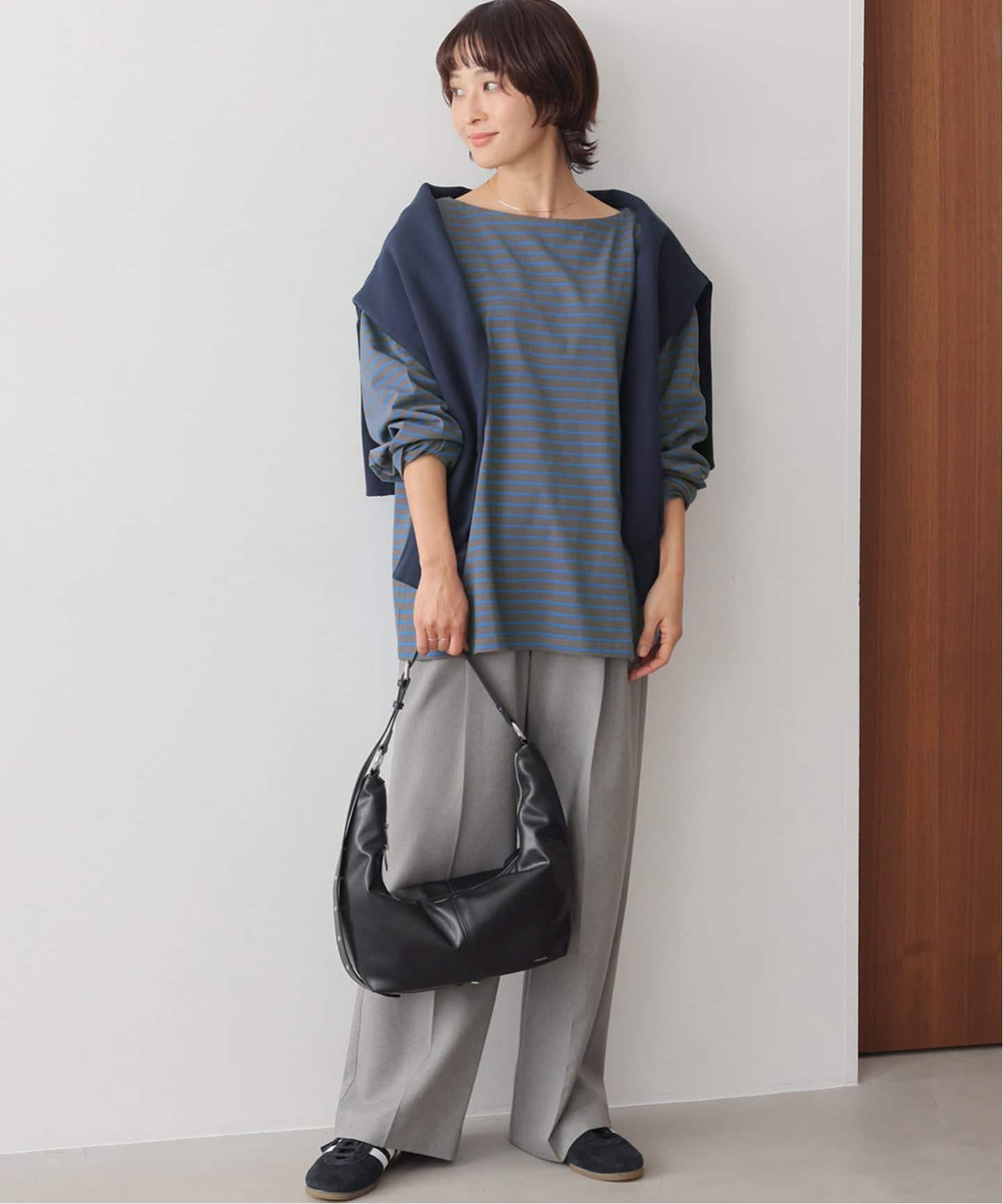 ONE DAYロゴボーダープルオーバー（Tシャツ／カットソー）｜JOURNAL