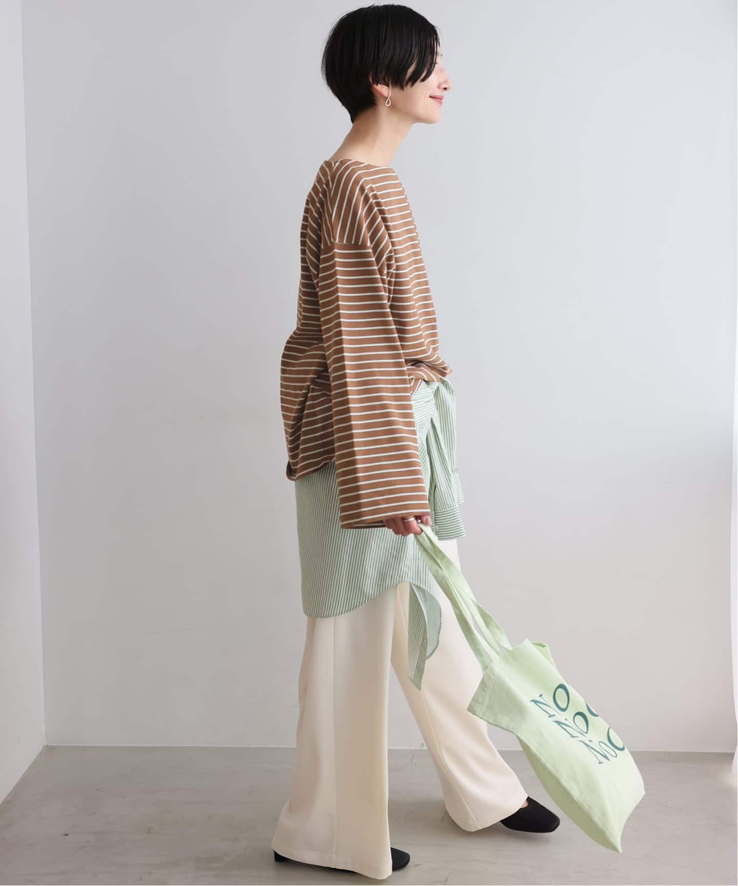 ONE DAYロゴボーダープルオーバー（Tシャツ／カットソー）｜JOURNAL