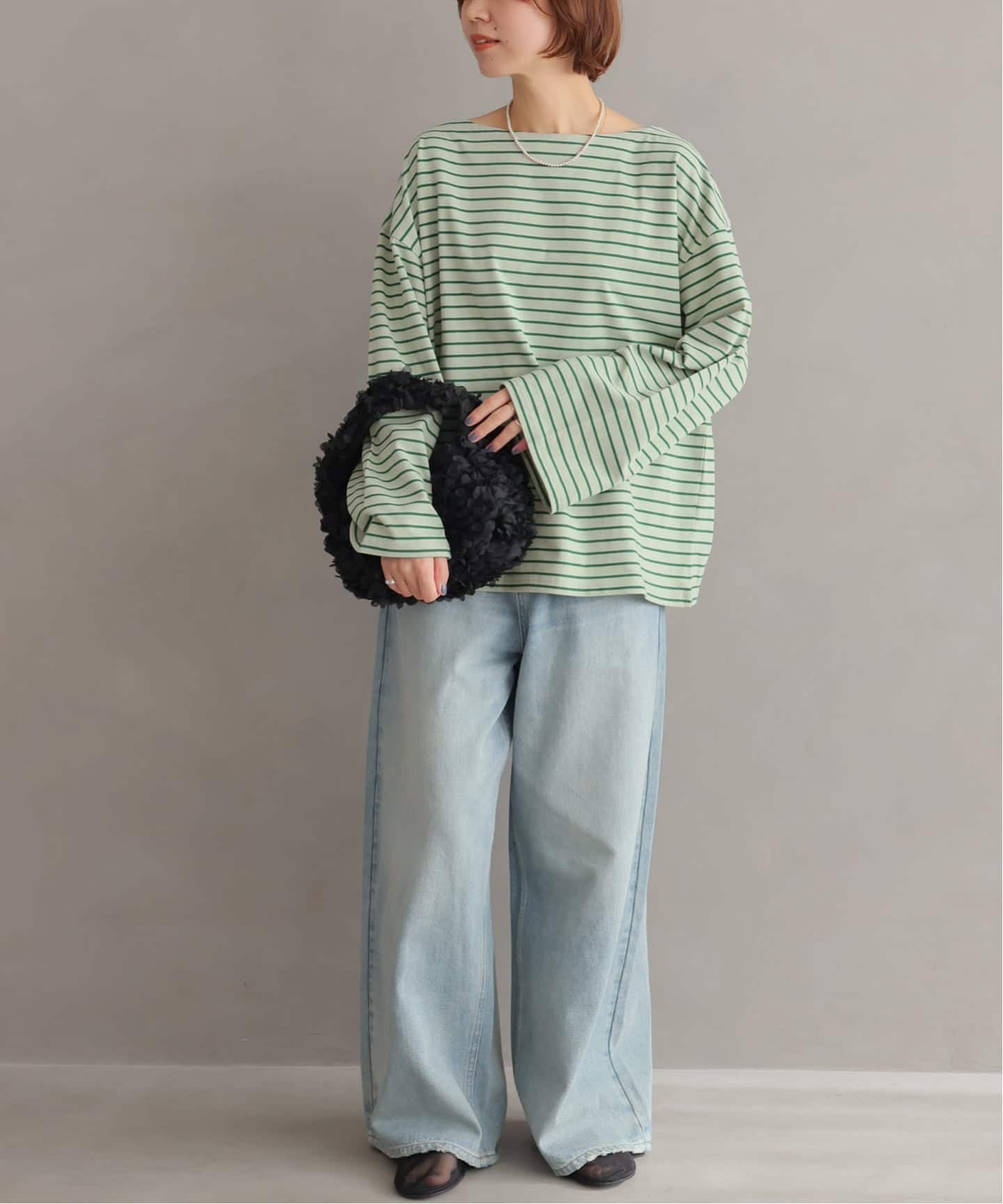 ONE DAYロゴボーダープルオーバー（Tシャツ／カットソー）｜JOURNAL