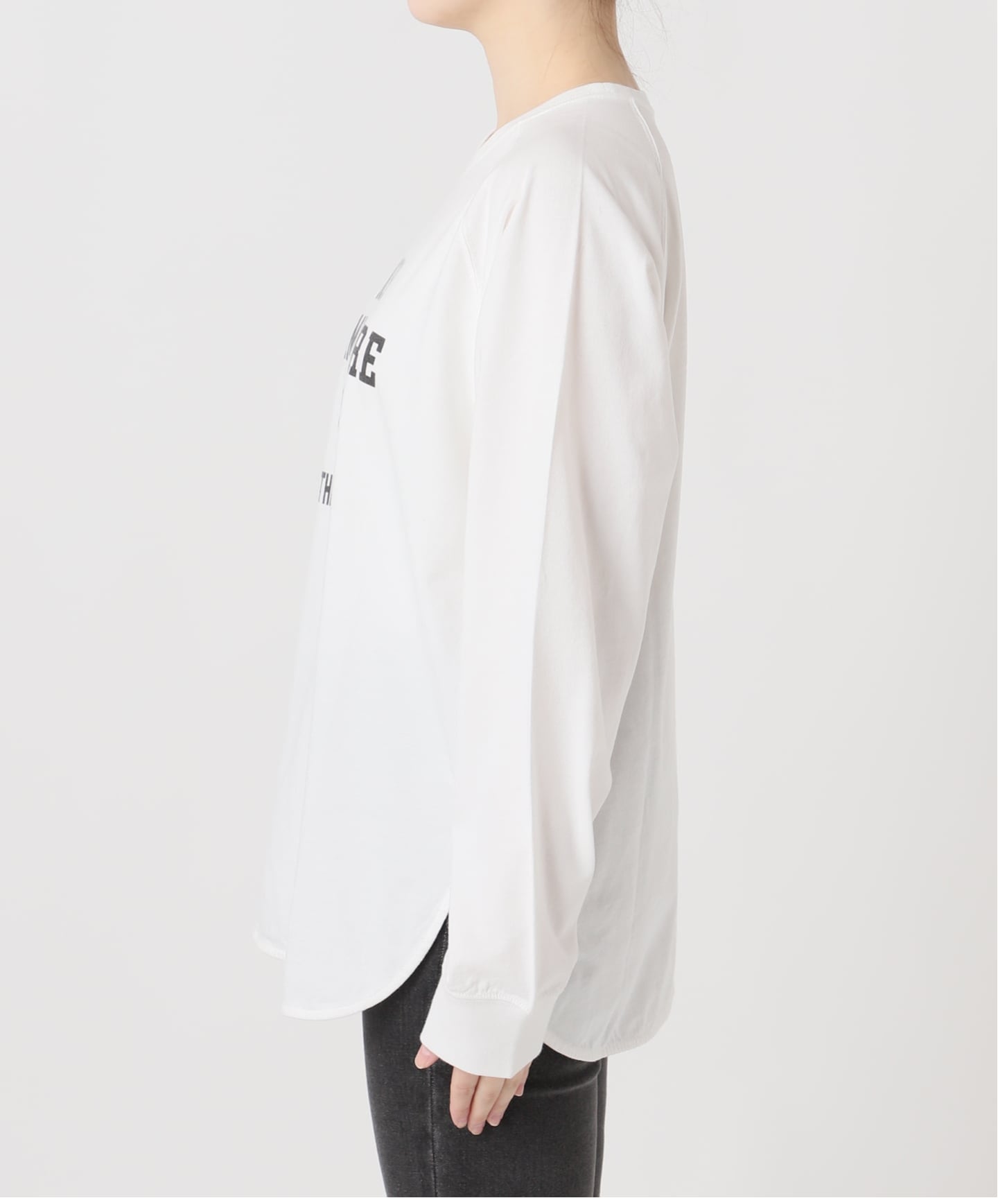 ラグランスリーブカレッジロングスリーブTEE（Tシャツ／カットソー