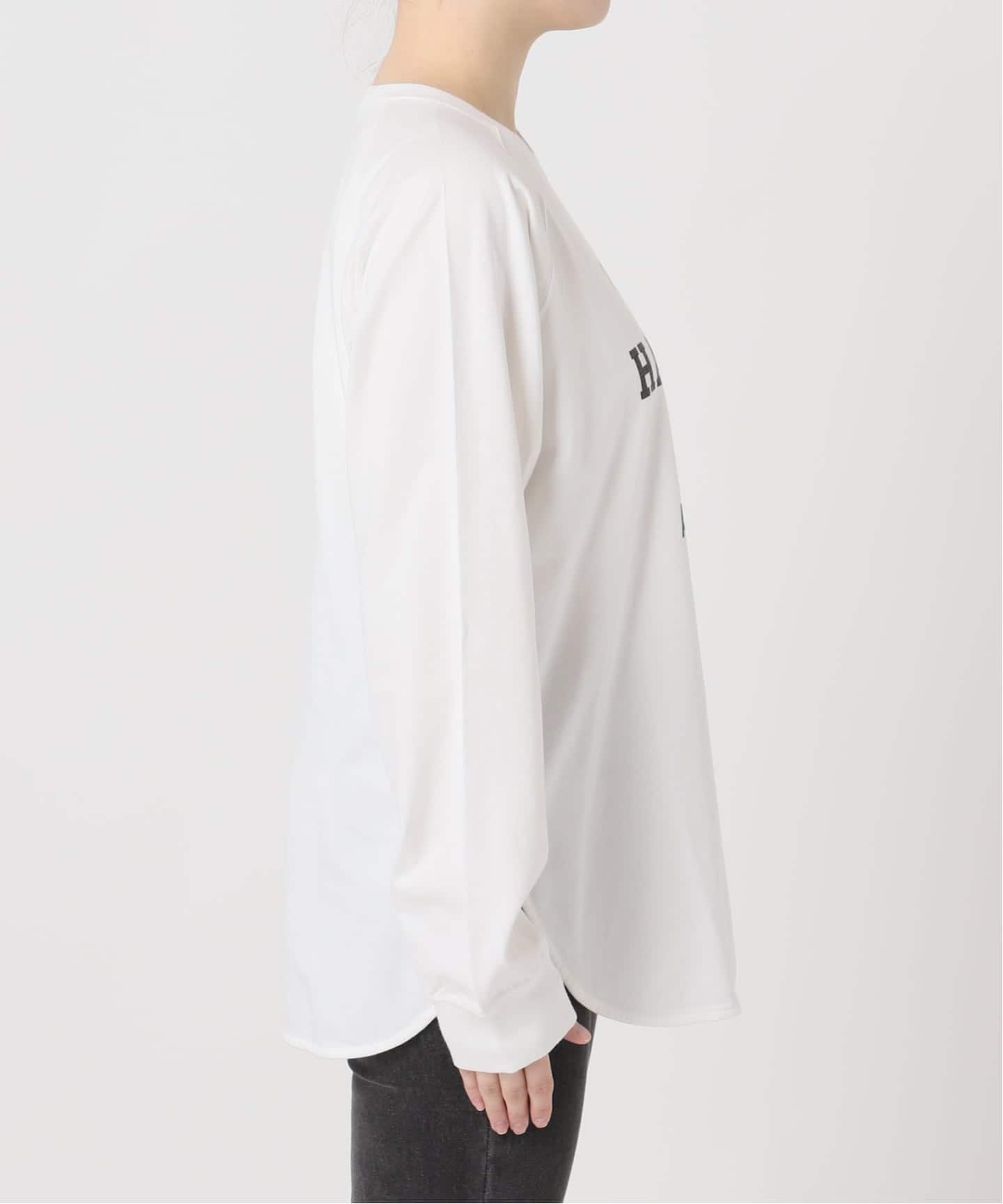 ラグランスリーブカレッジロングスリーブTEE（Tシャツ／カットソー