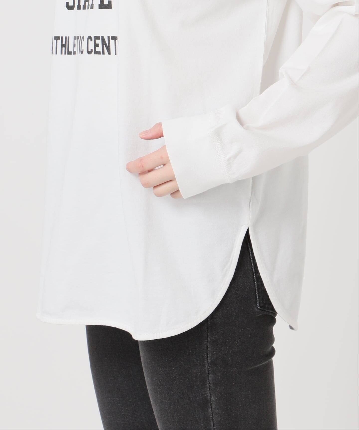 ラグランスリーブカレッジロングスリーブTEE（Tシャツ／カットソー
