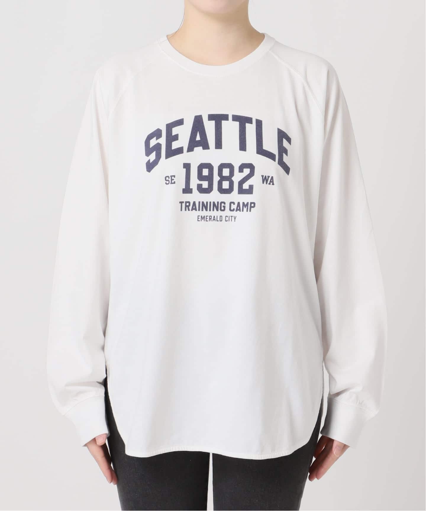 RRL ラグランスリーブtシャツ 追加》ラグランスリーブカレッジロングスリーブTEE（Tシャツ