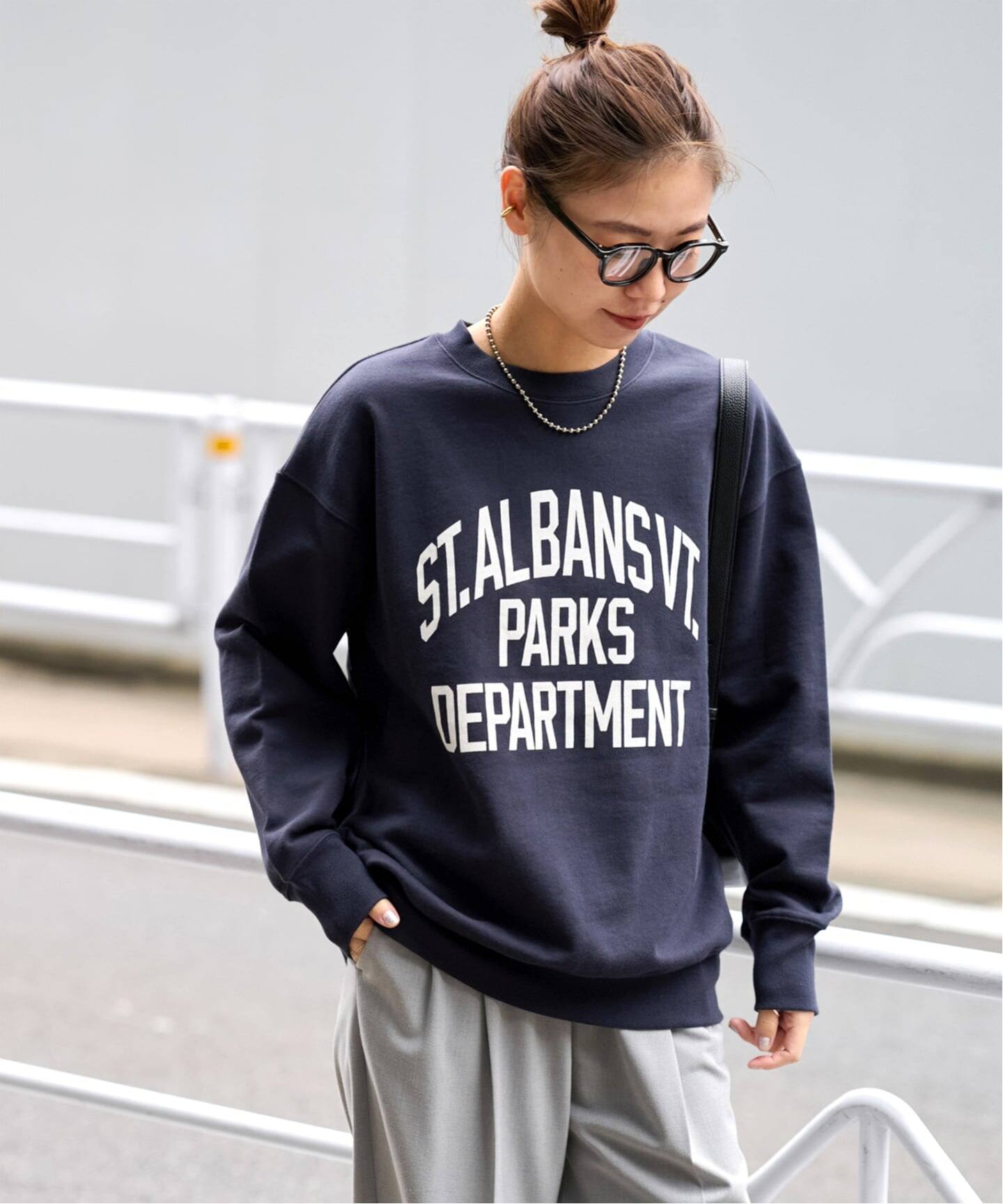 WEB限定追加予約5》ST.ALBANSロゴスウェット（スウェット）｜JOURNAL