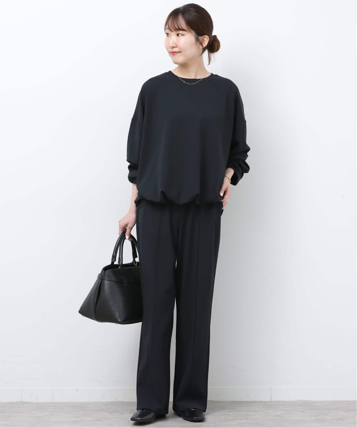 NONIRONジョーゼットワイドストレートパンツ（その他パンツ）｜JOURNAL