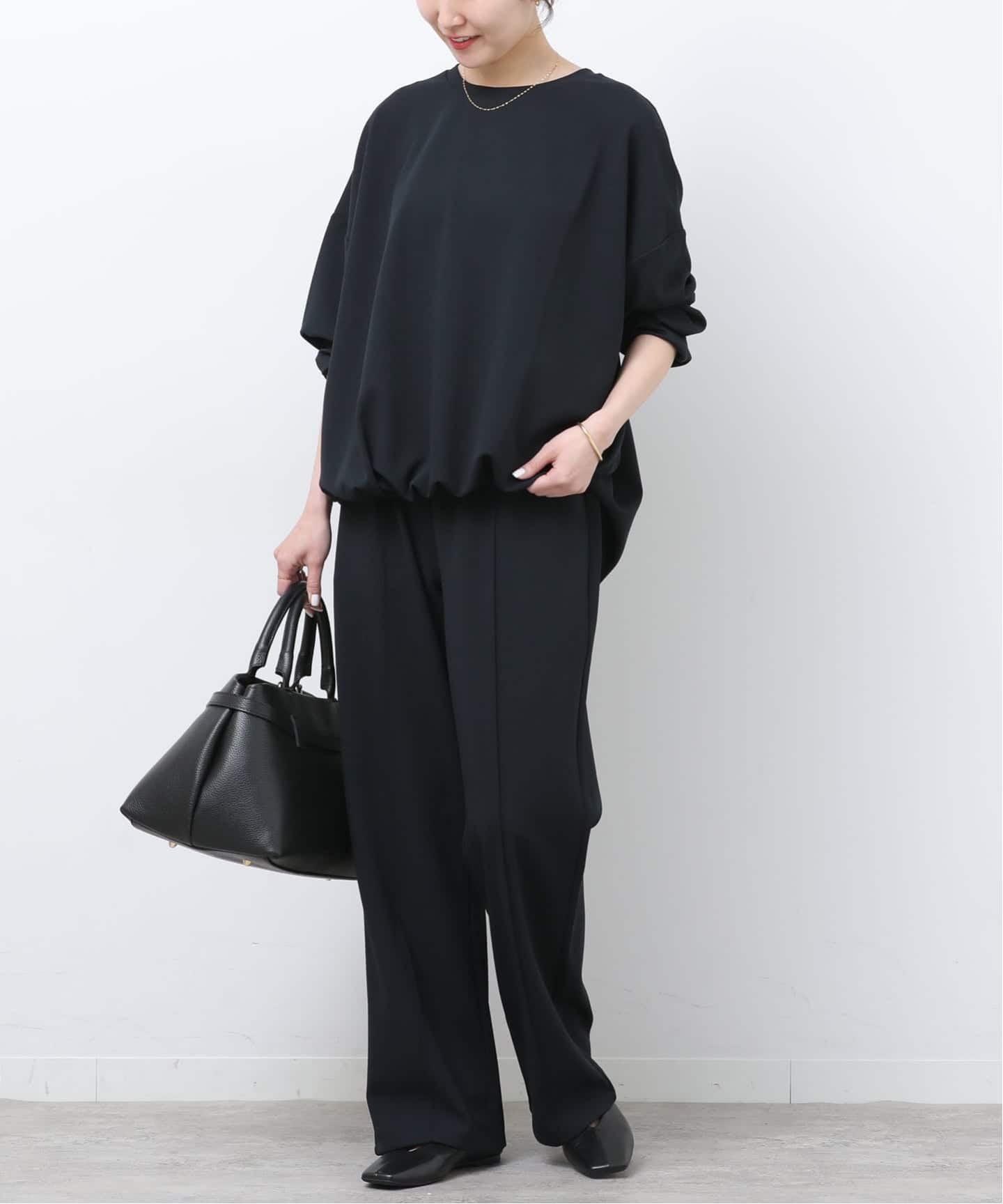 NONIRONジョーゼットワイドストレートパンツ（その他パンツ）｜JOURNAL